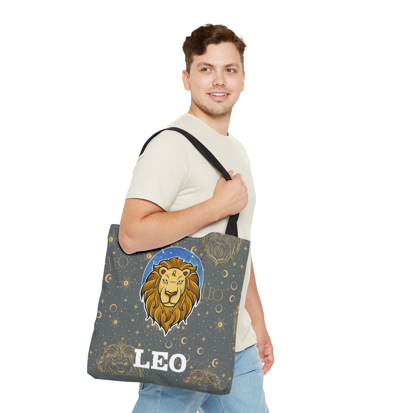 Leo Tote Bag (Dark Grey)