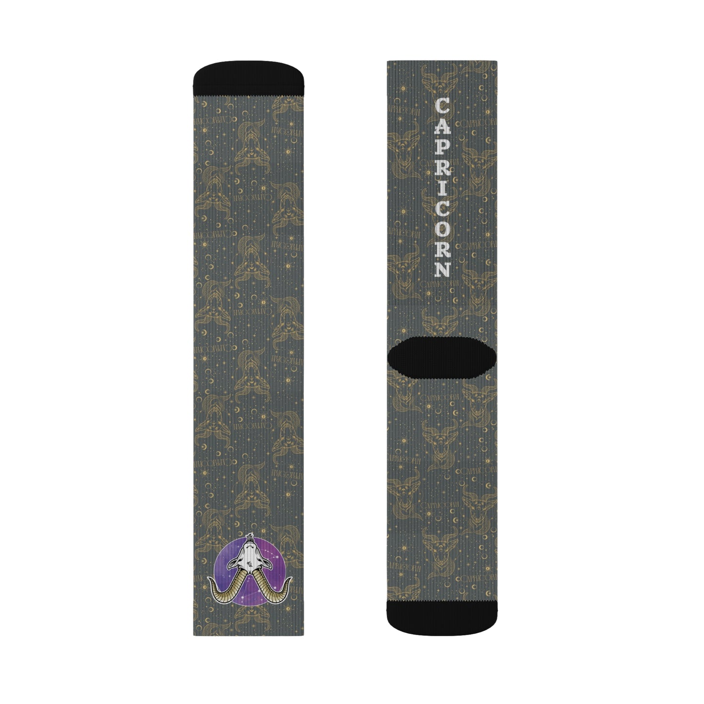 Capricorn Socks (Dark Grey)
