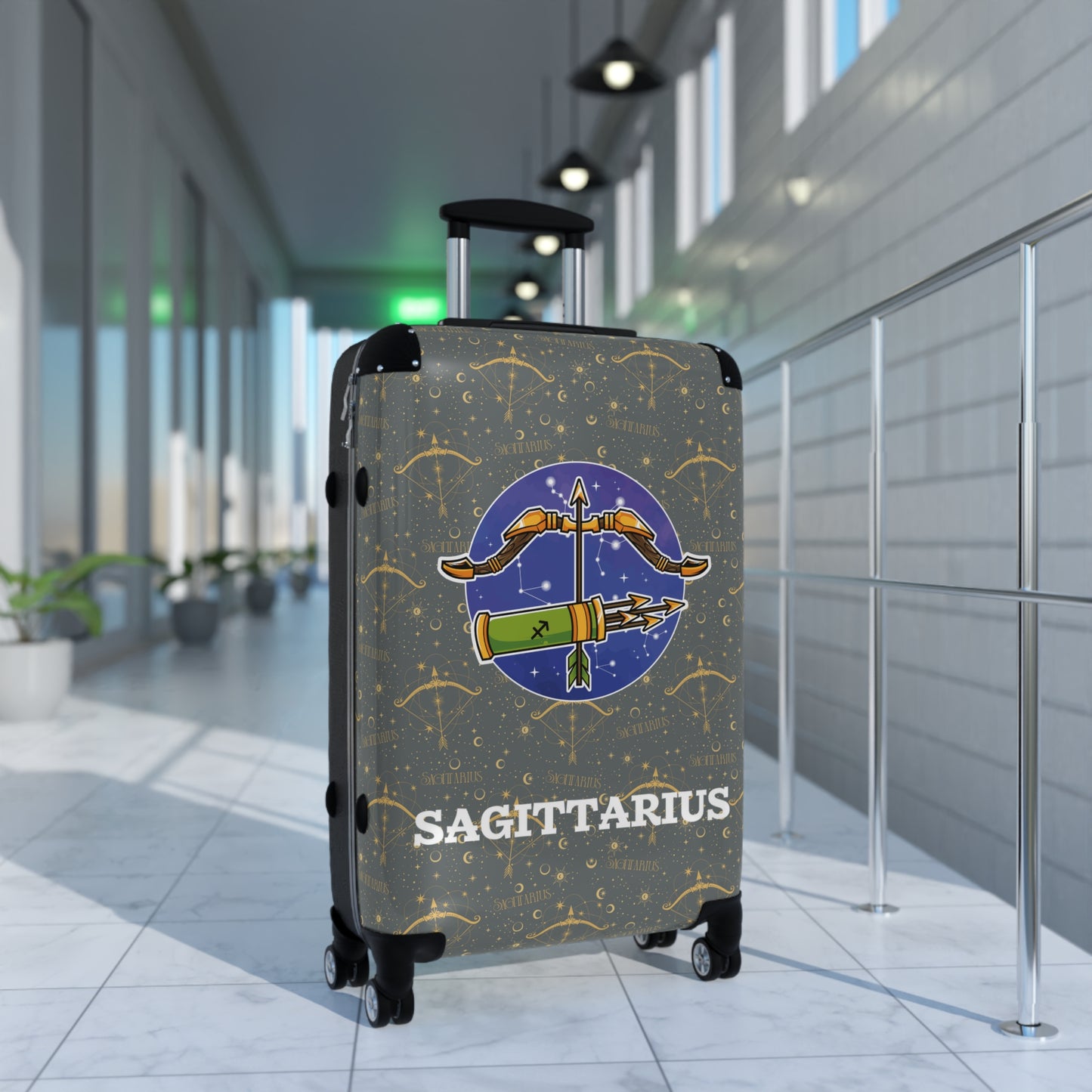 Sagittarius Suitcases (Dark Grey)