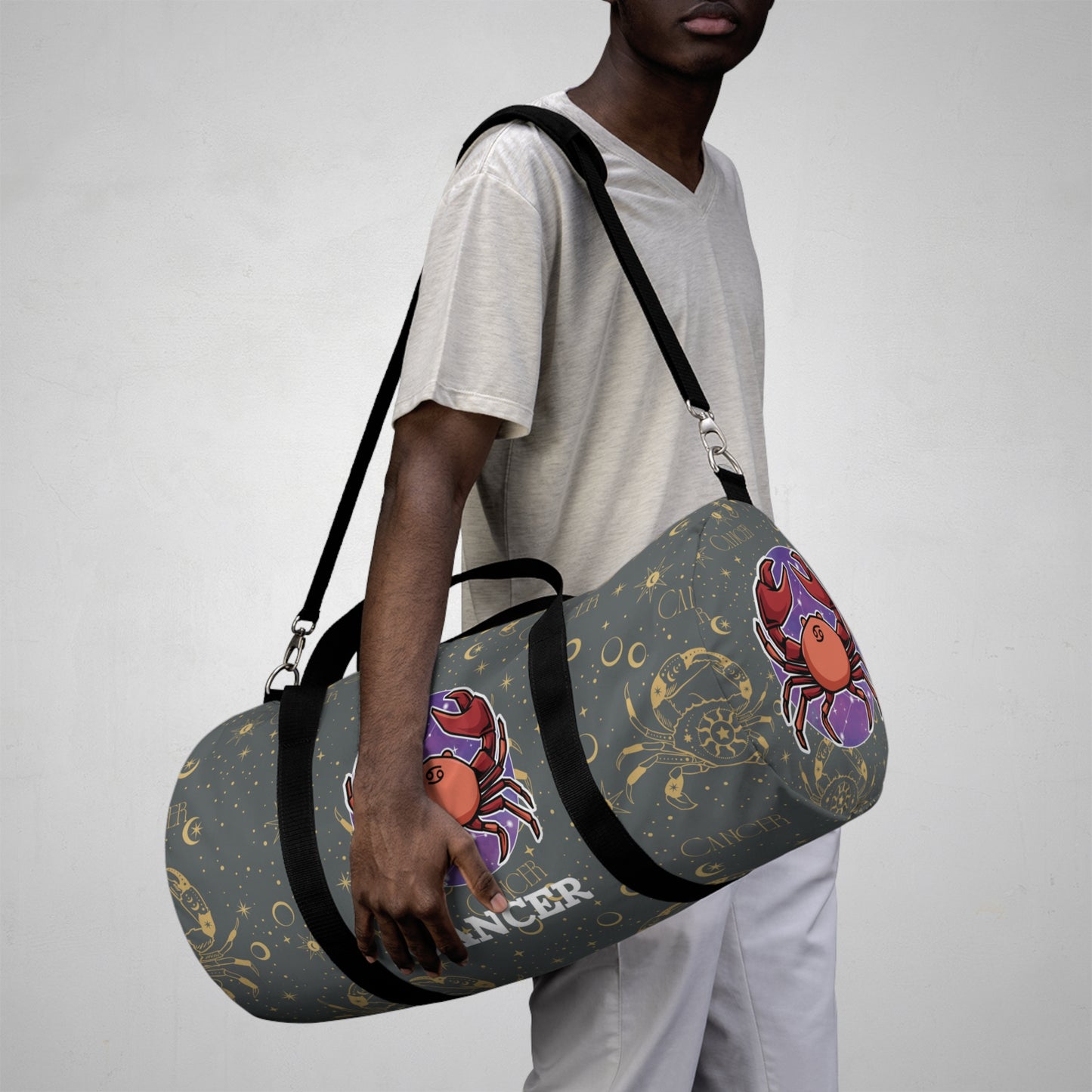 Cancer Duffel Bag (Dark Grey)