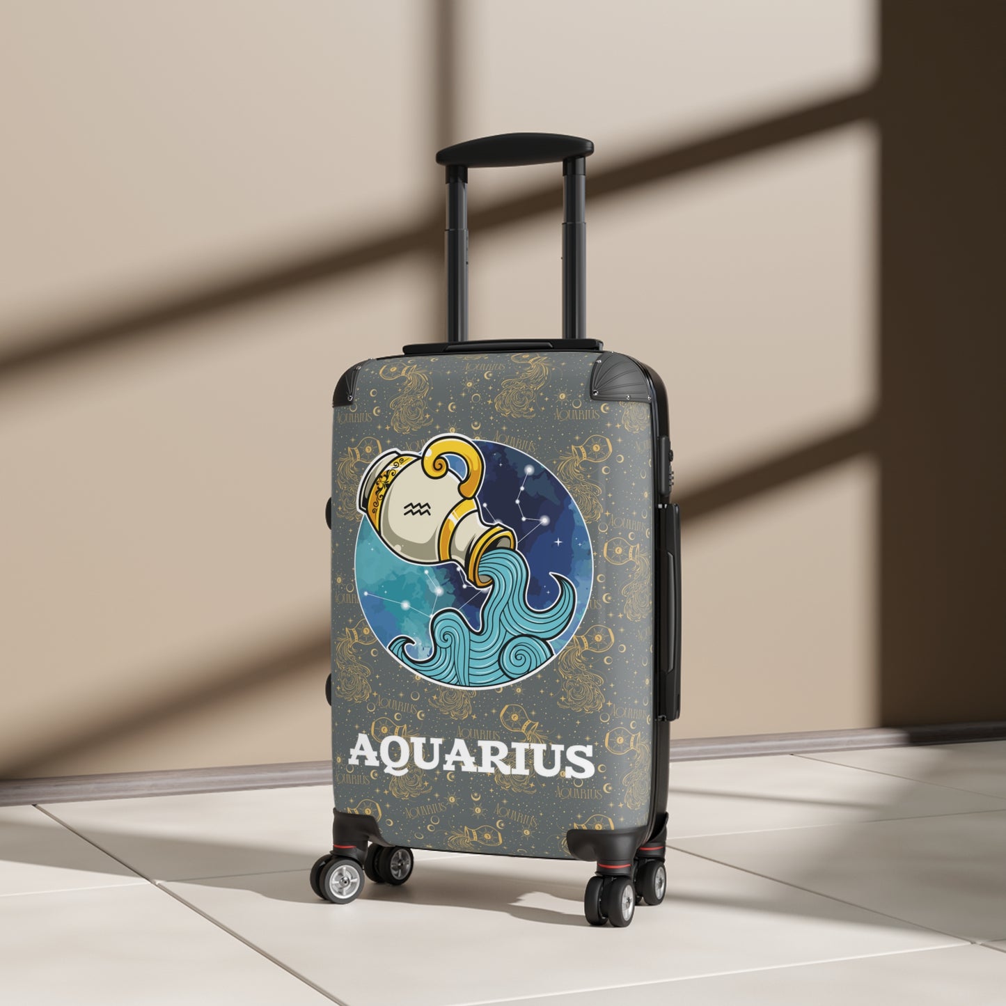 Aquarius Suitcases (Dark Grey)