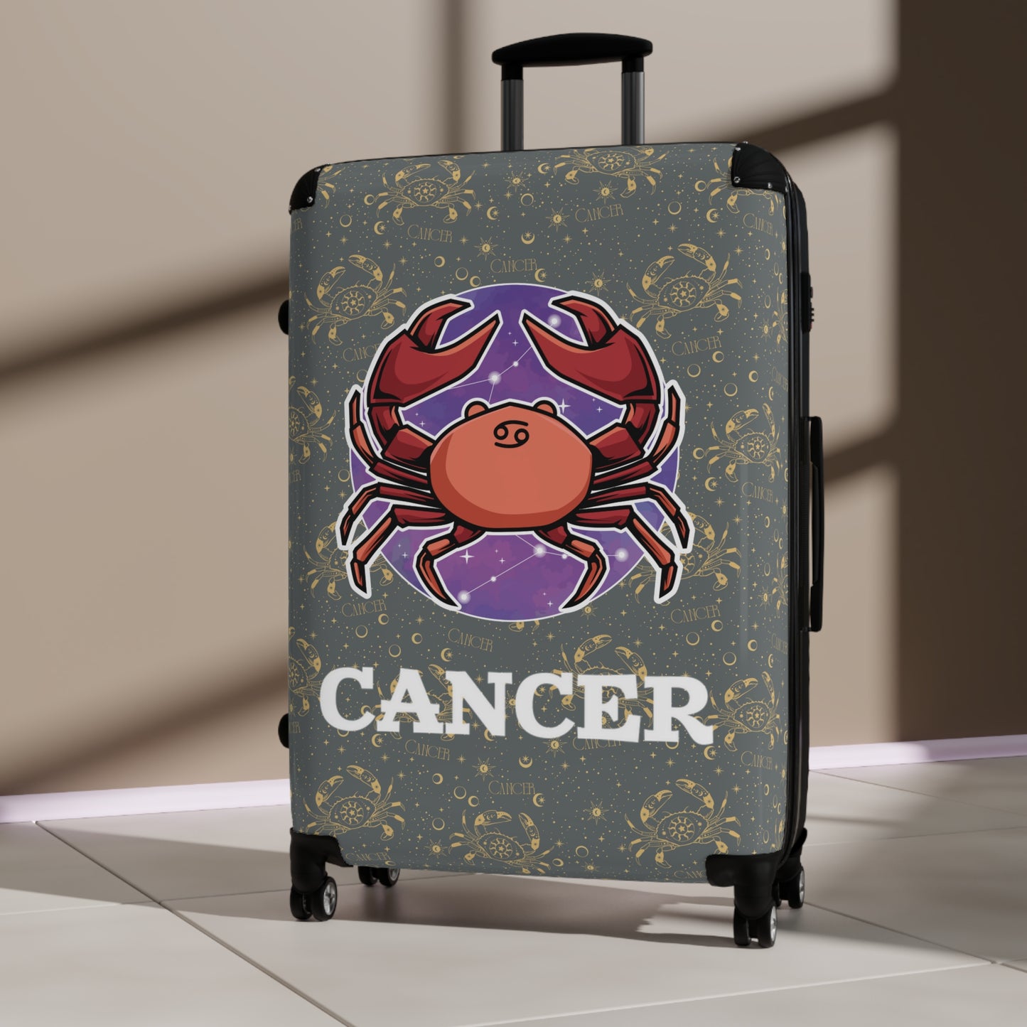 Cancer Suitcases (Dark Grey)