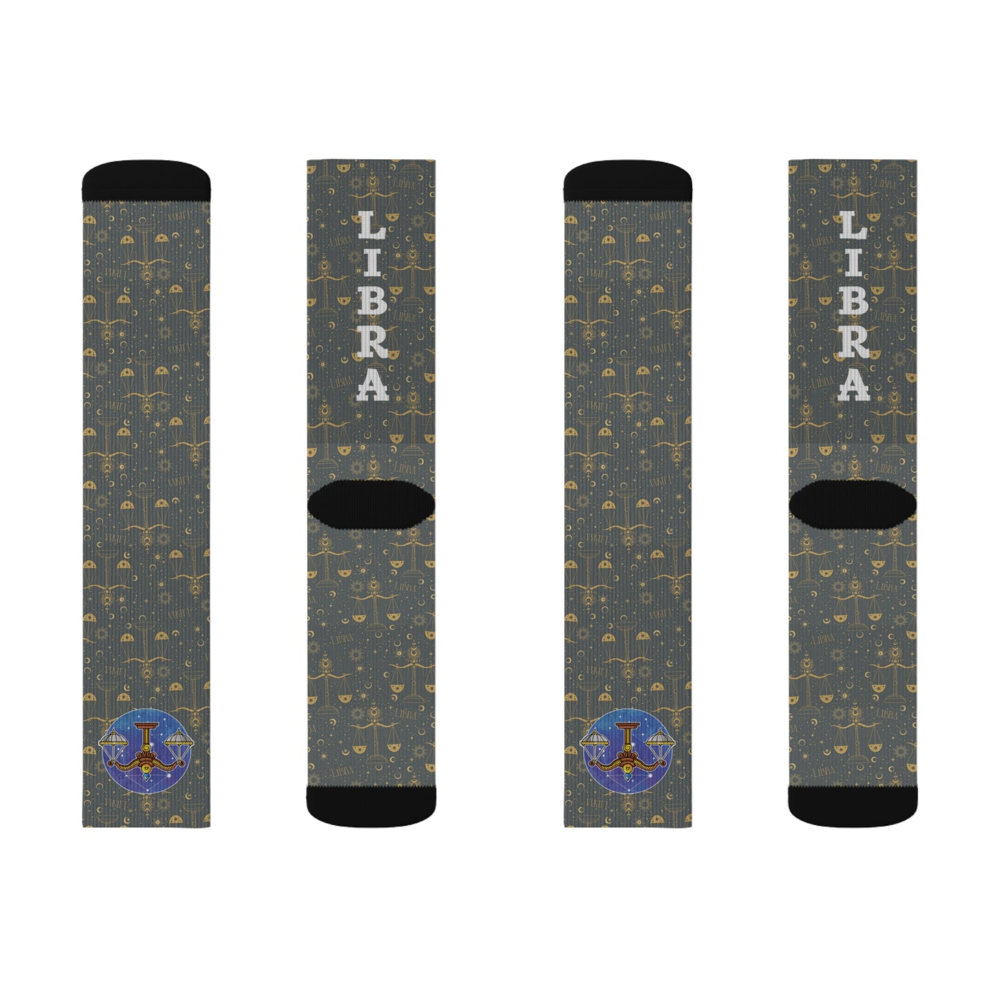 Libra Socks (Dark Grey)