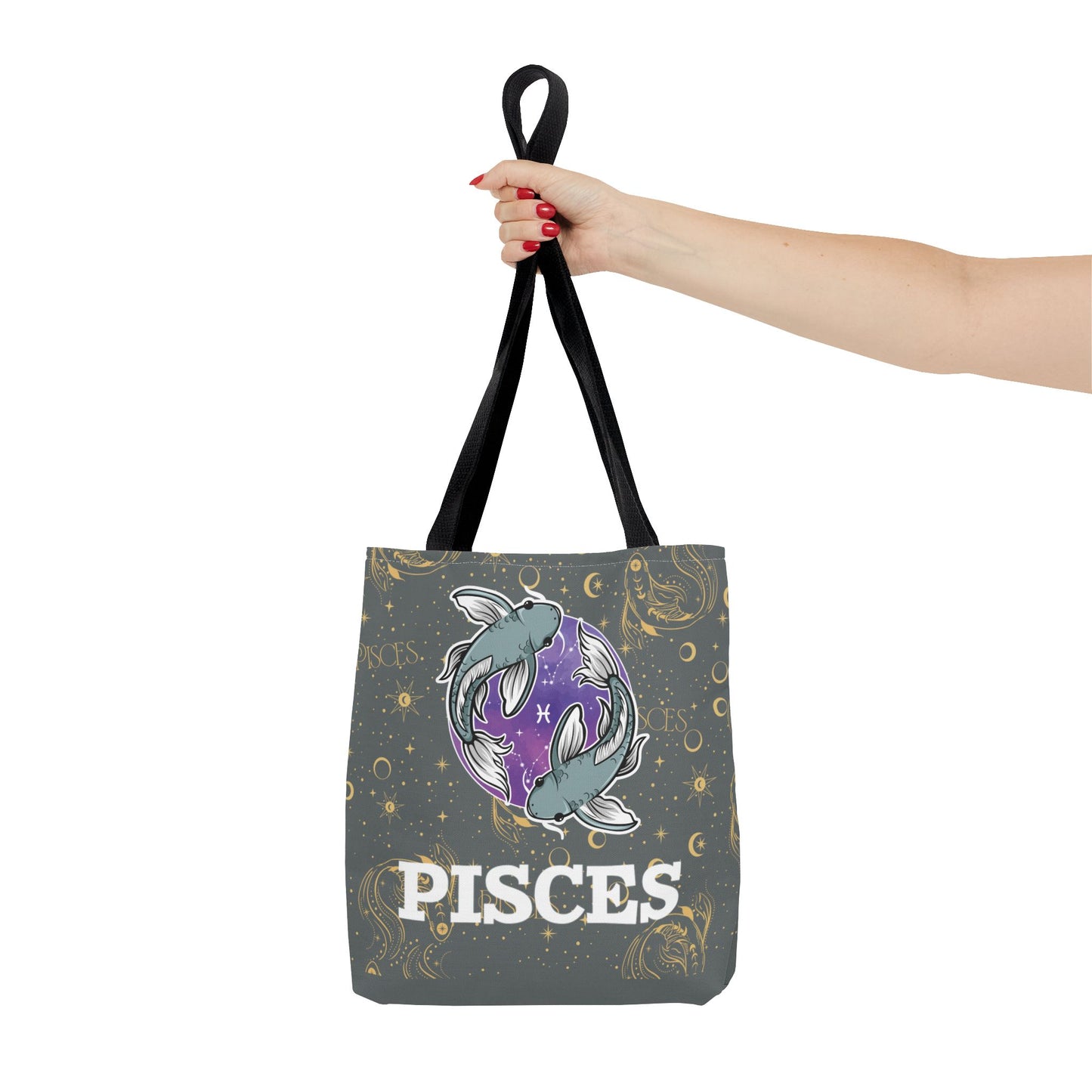 Pisces Tote Bag (Dark Grey)