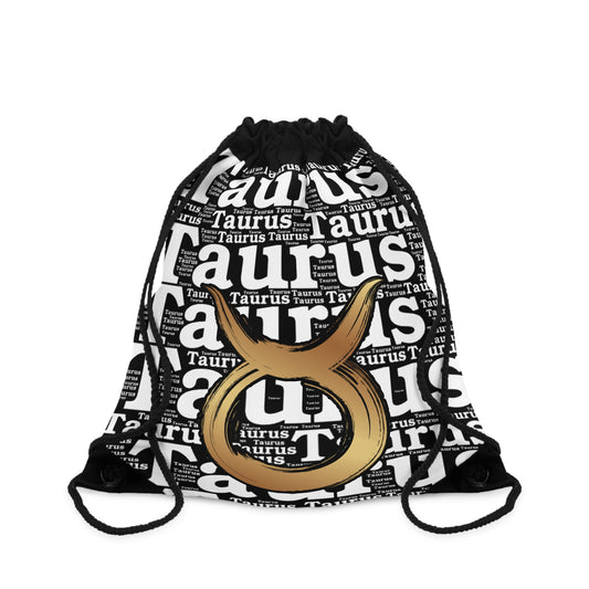 Taurus Zodiac Drawstring Bag