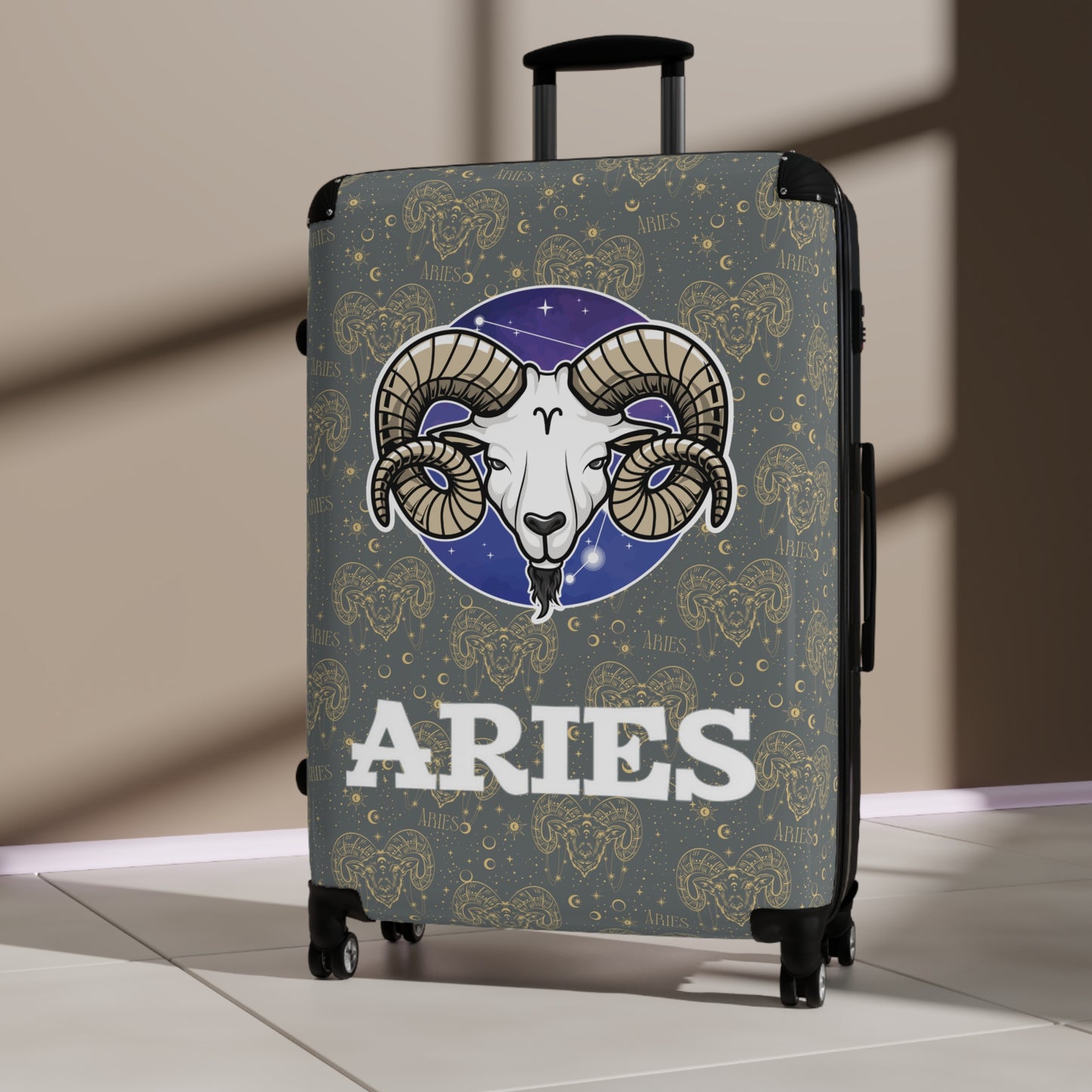 Aries Suitcases (Dark Graey)