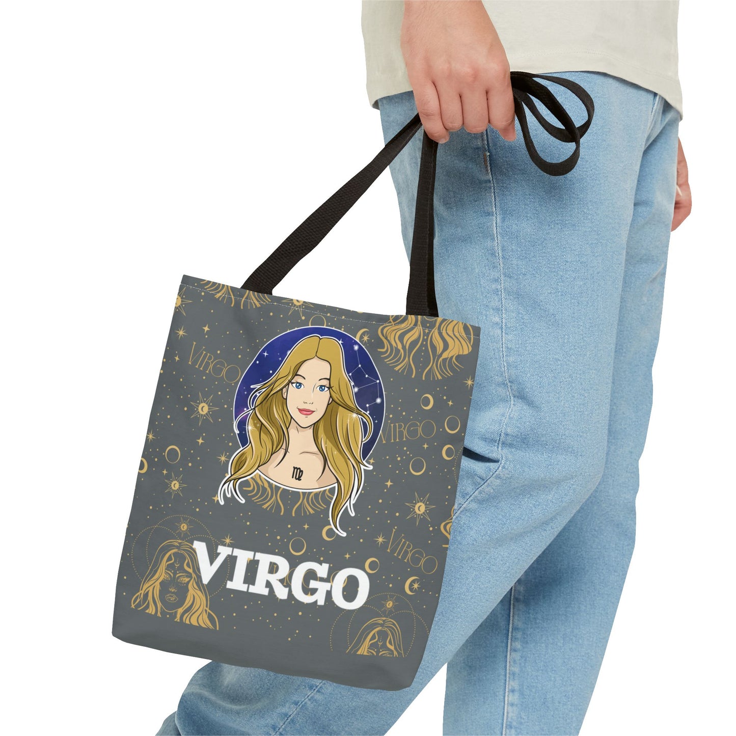Virgo Tote Bag (Dark Grey)