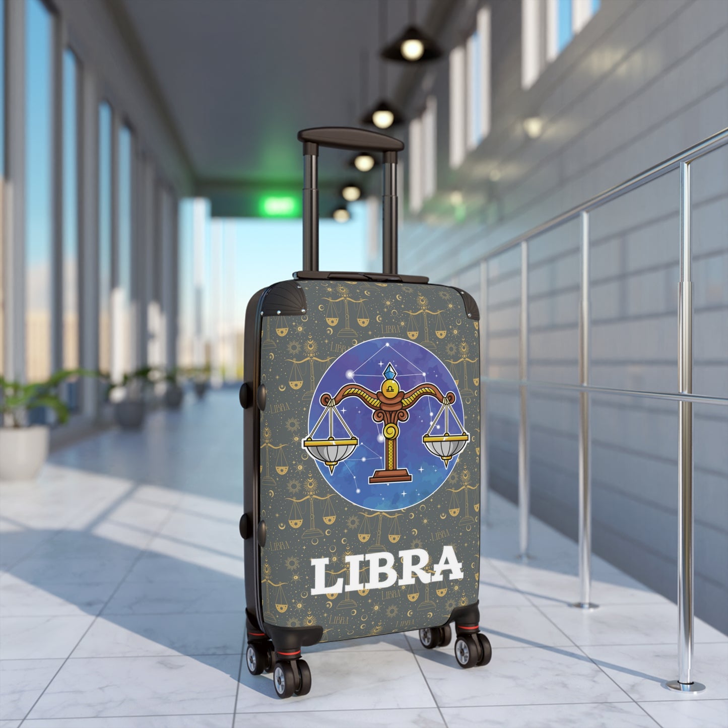 Libra Suitcases (Dark Grey)