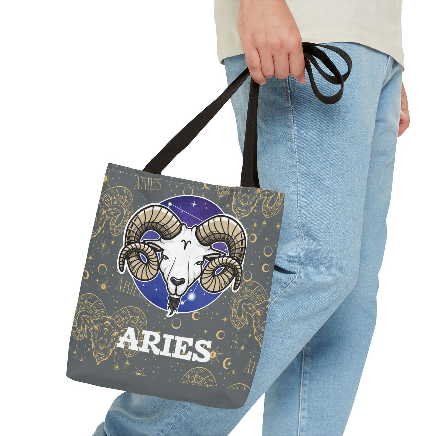 Aries Tote Bag (Dark Grey)