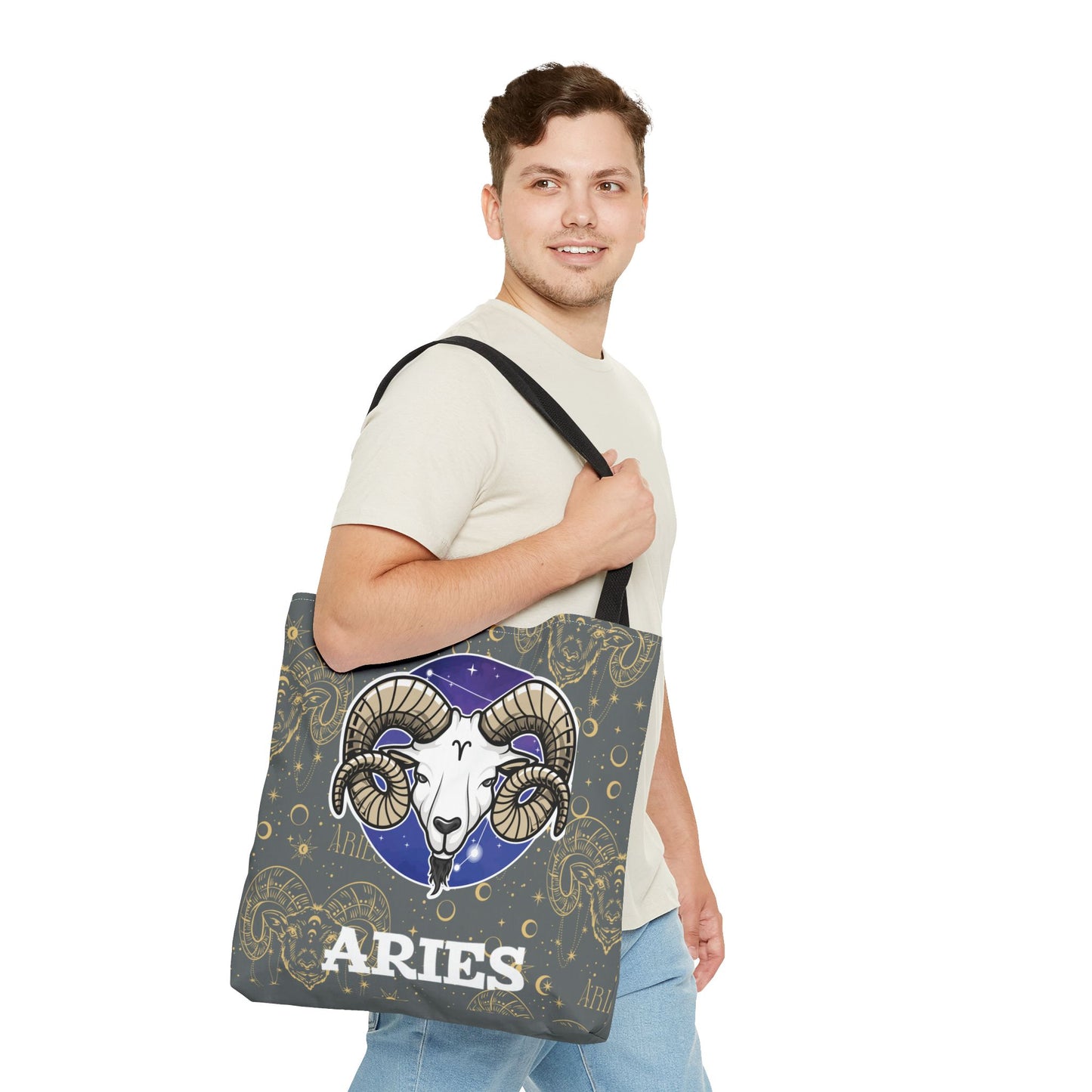 Aries Tote Bag (Dark Grey)