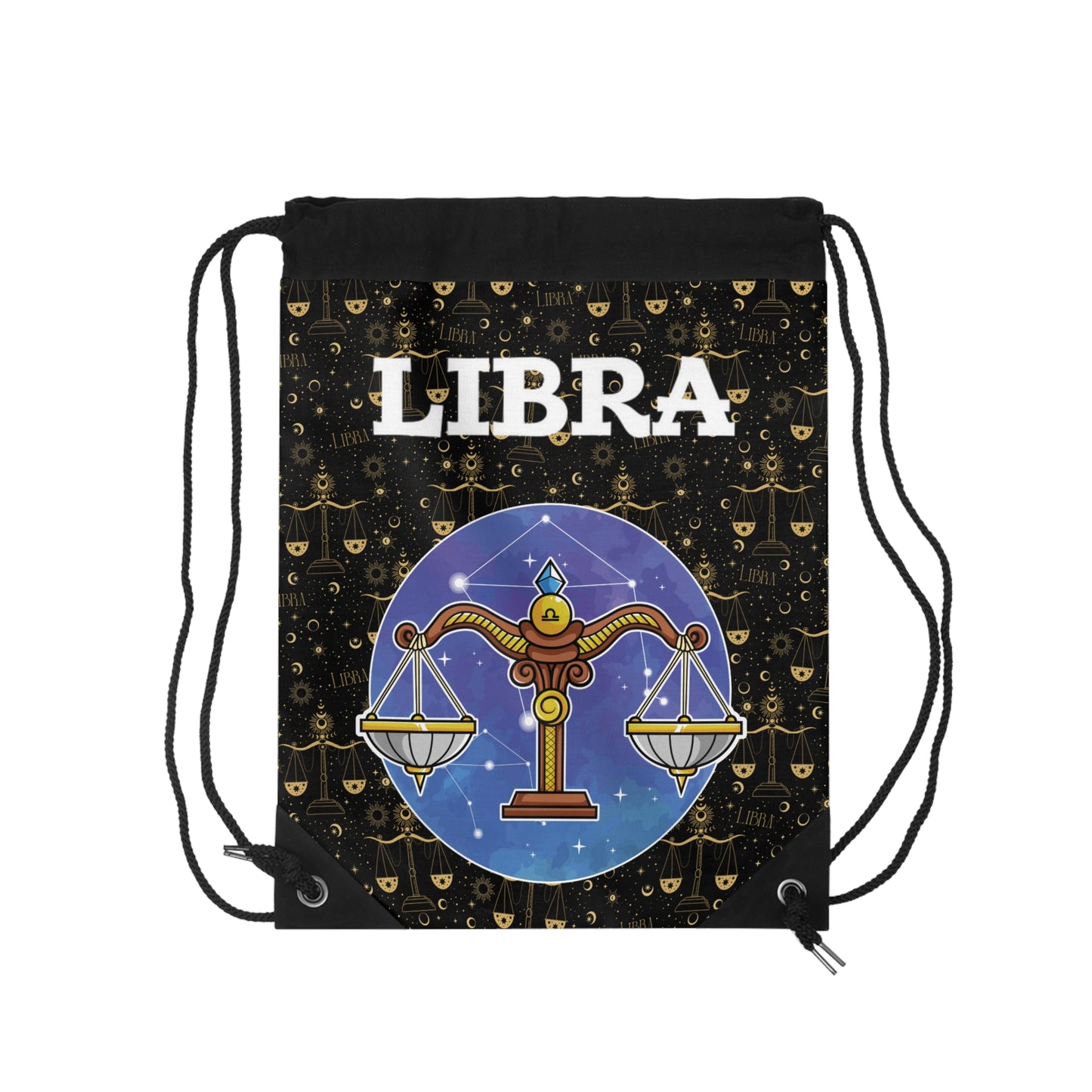 Libra Drawstring Bag
