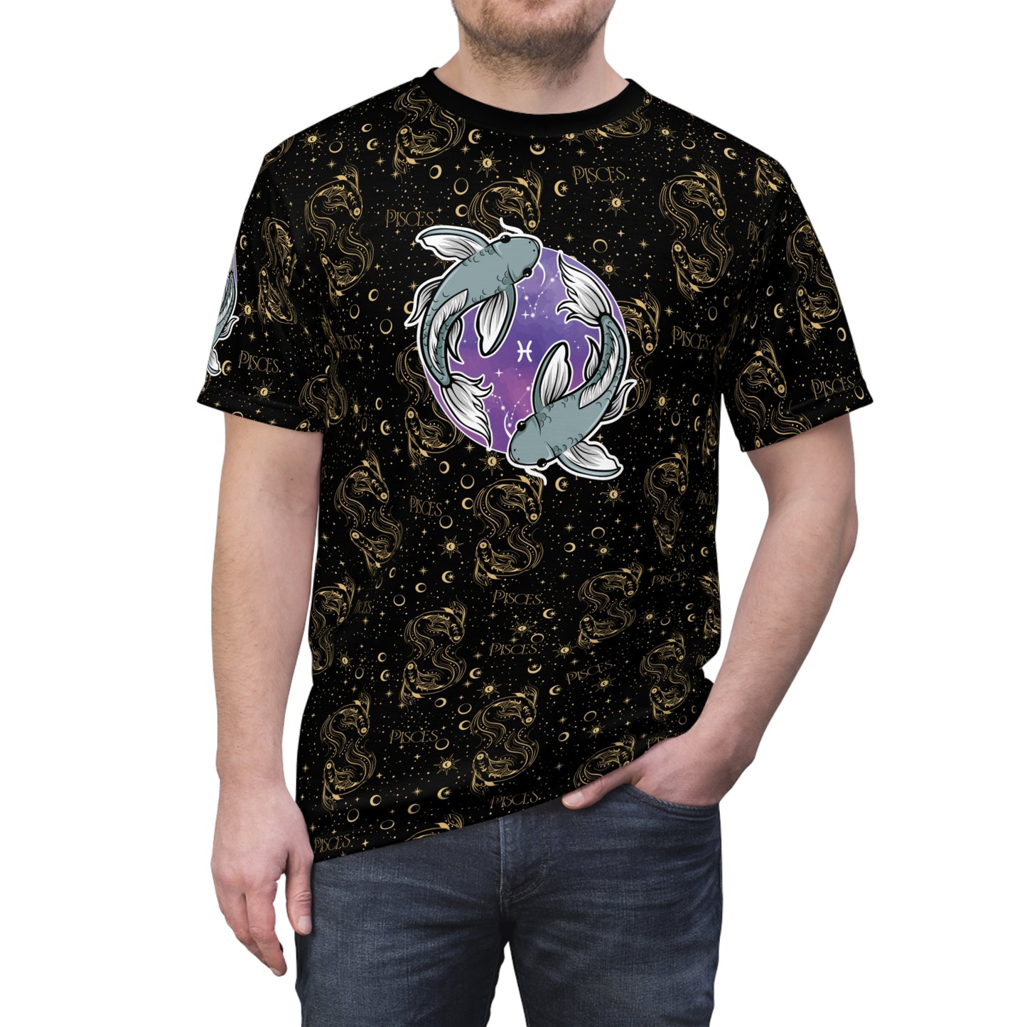 Pisces Unisex Cut & Sew Tee