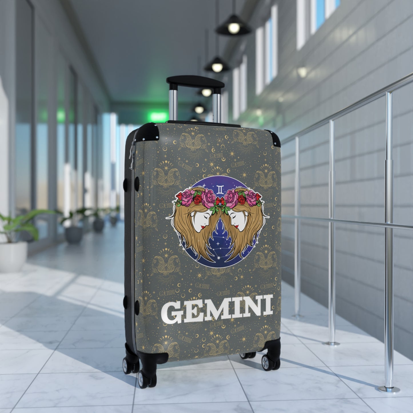 Gemini Suitcases (Dark Grey)