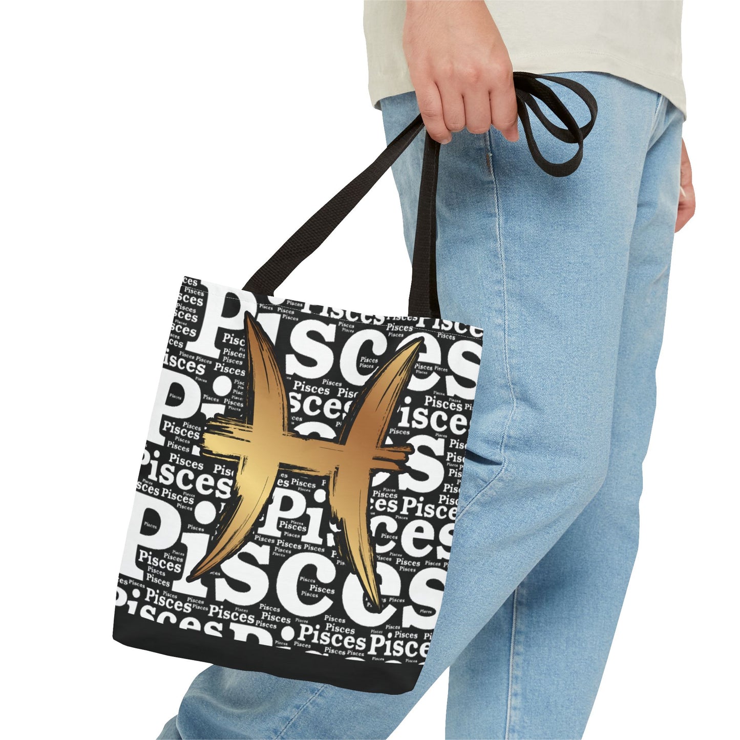 Pisces Zodiac Tote Bag