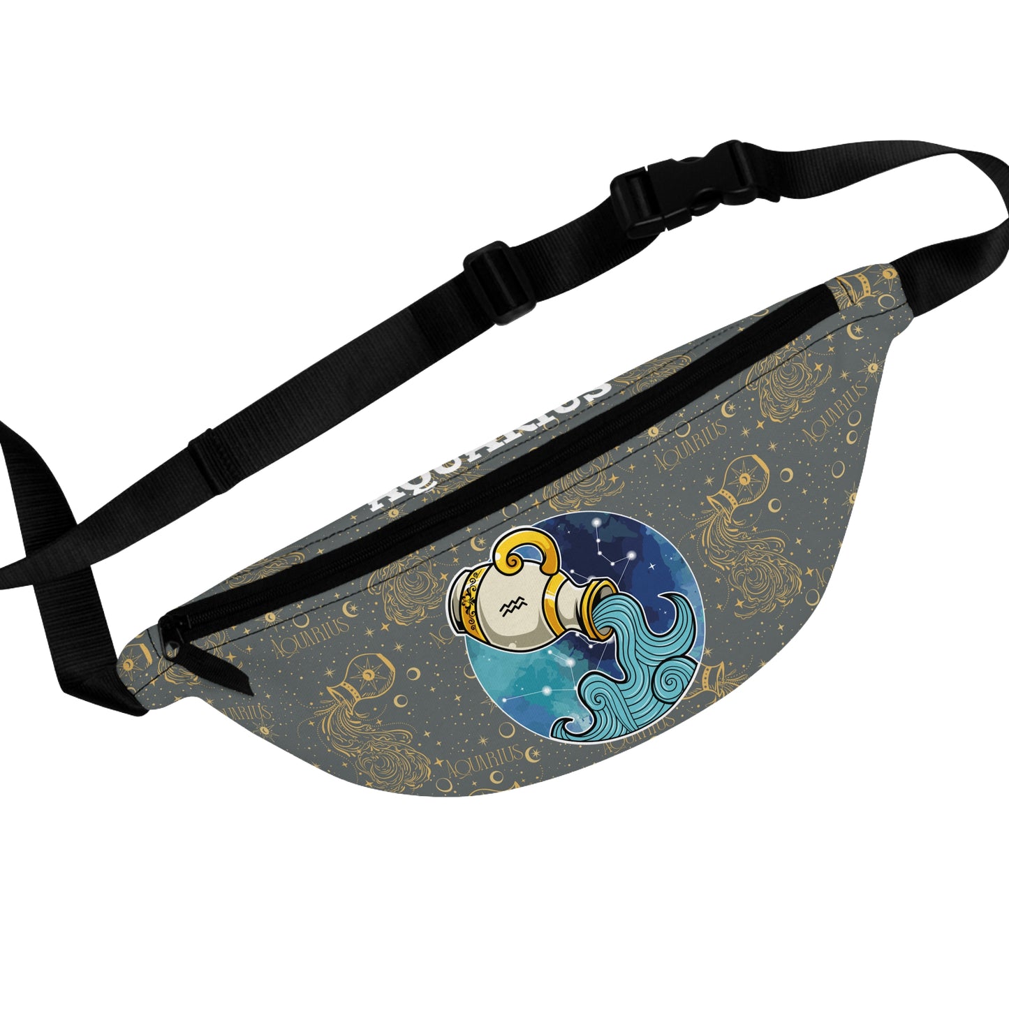 Aquarius Fanny Pack (Dark Grey)