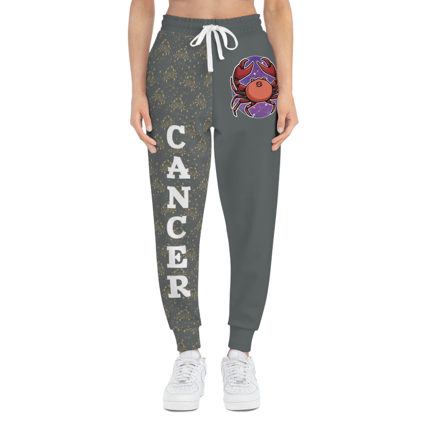 Cancer Athletic Joggers (Dark Grey)