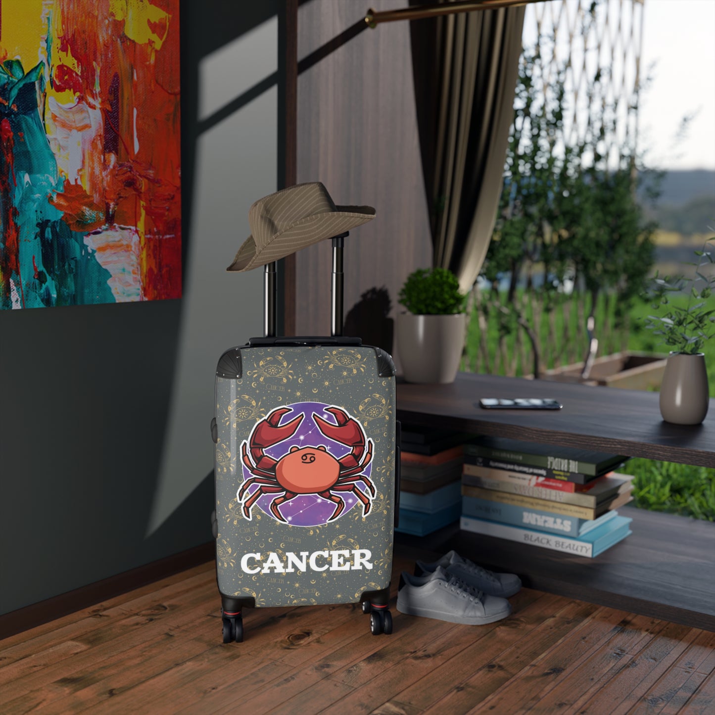 Cancer Suitcases (Dark Grey)