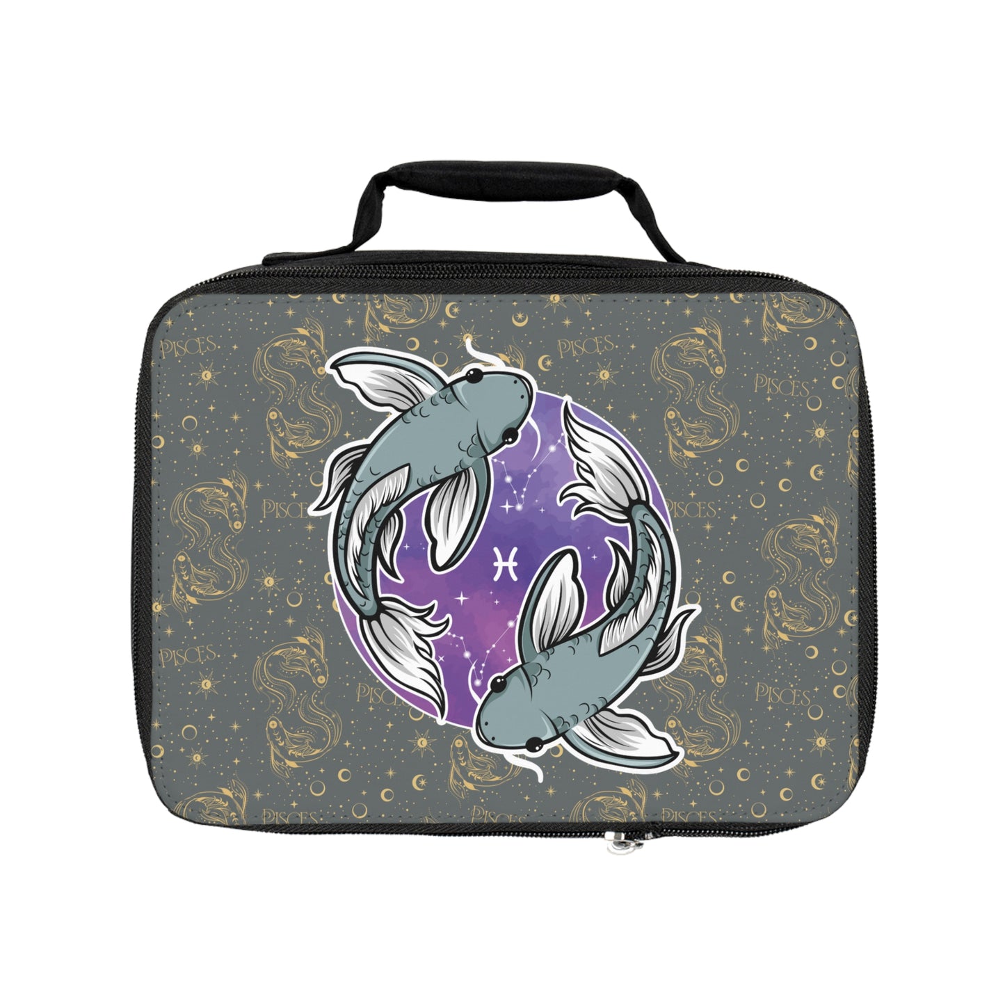 Pisces Lunch Bag (Dark Grey)
