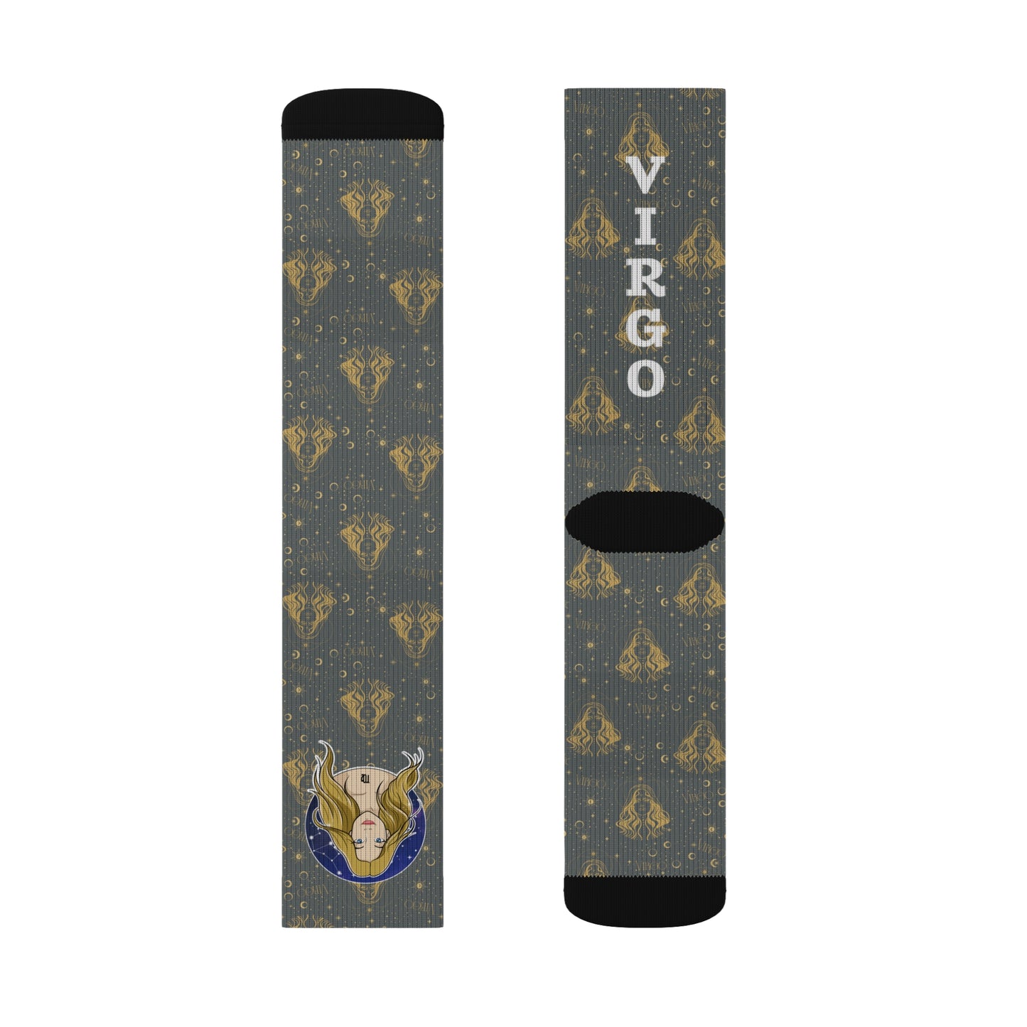 Virgo Socks (Dark Grey)