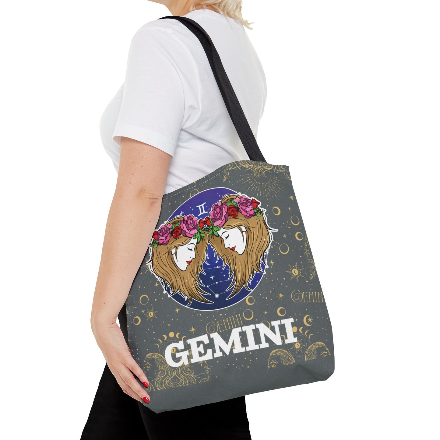 Gemini Tote Bag (Dark Grey)