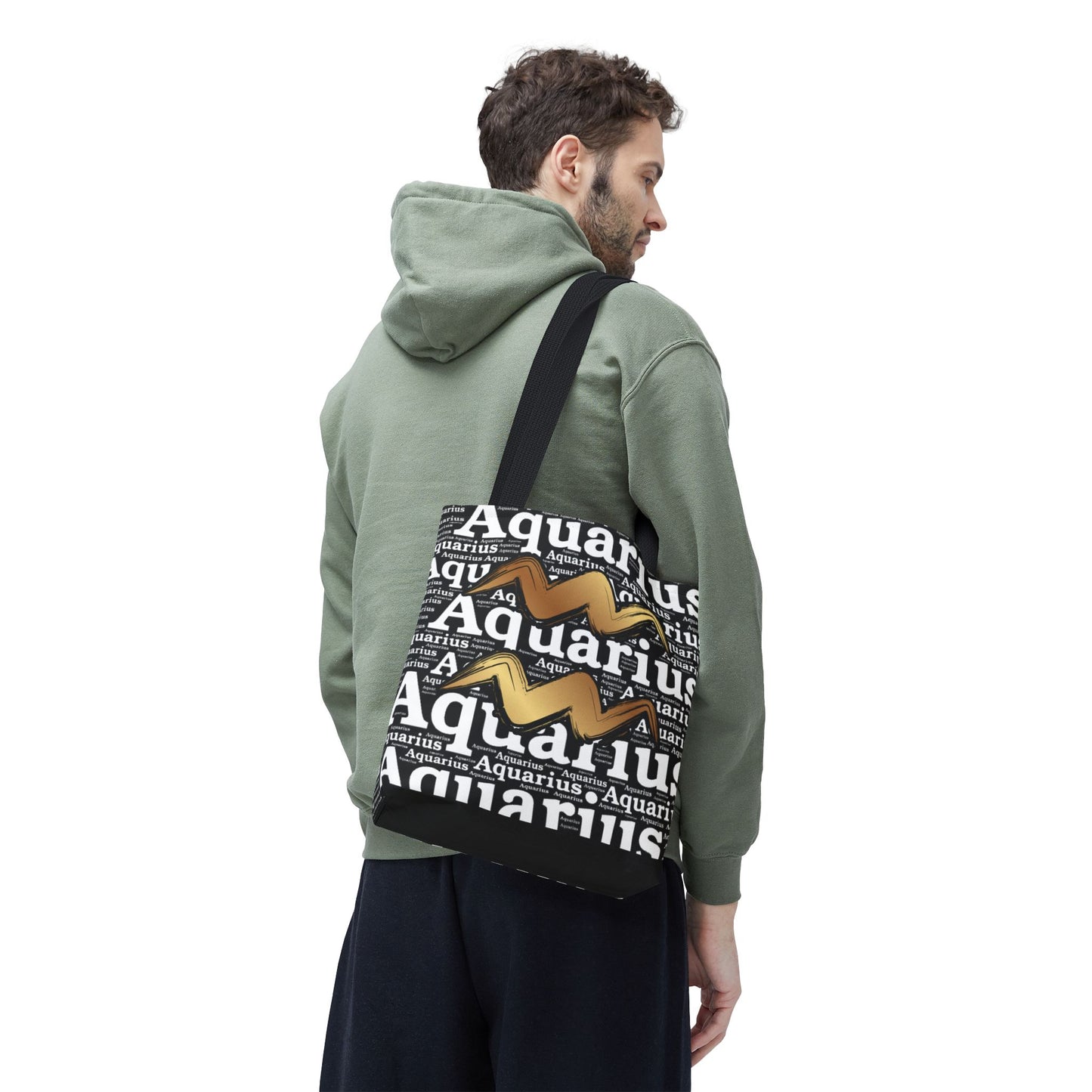 Aquarius Zodiac Tote Bag