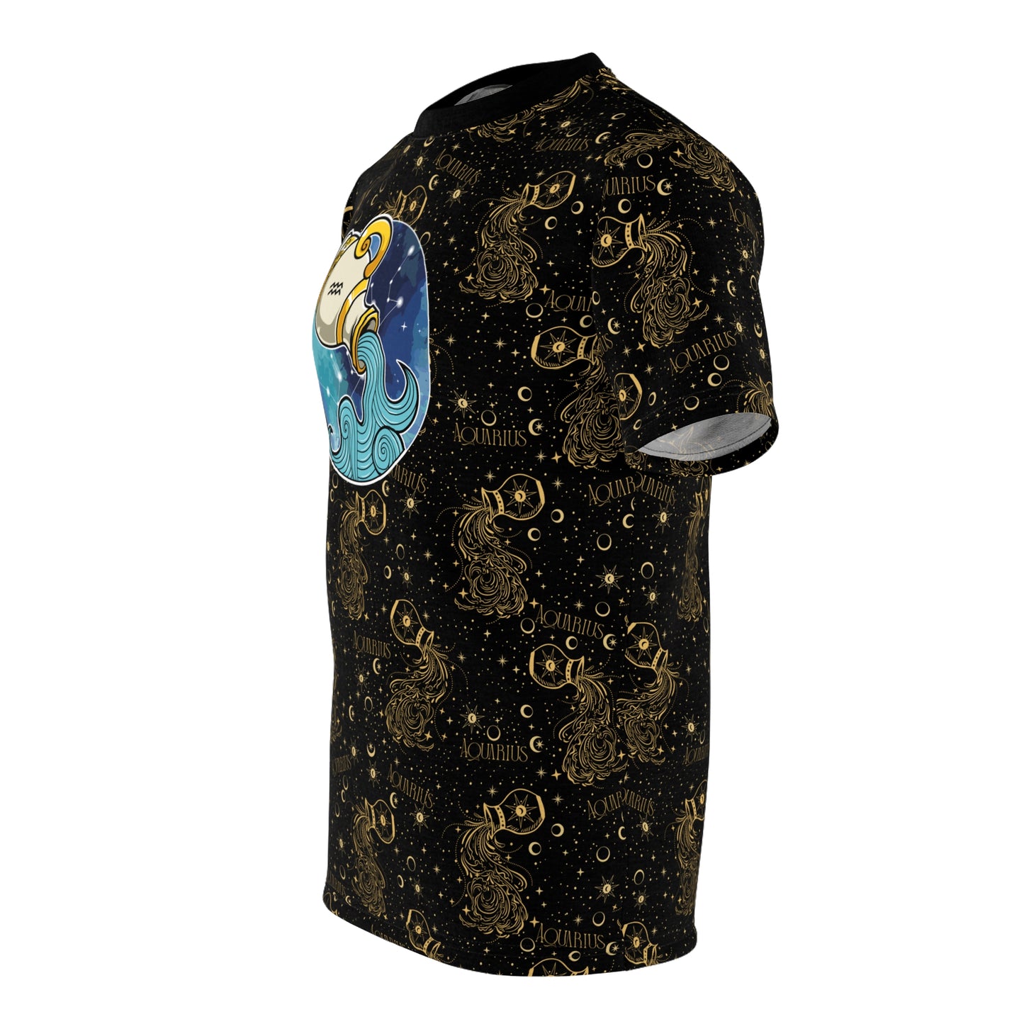 Aquarius Unisex Cut & Sew Tee