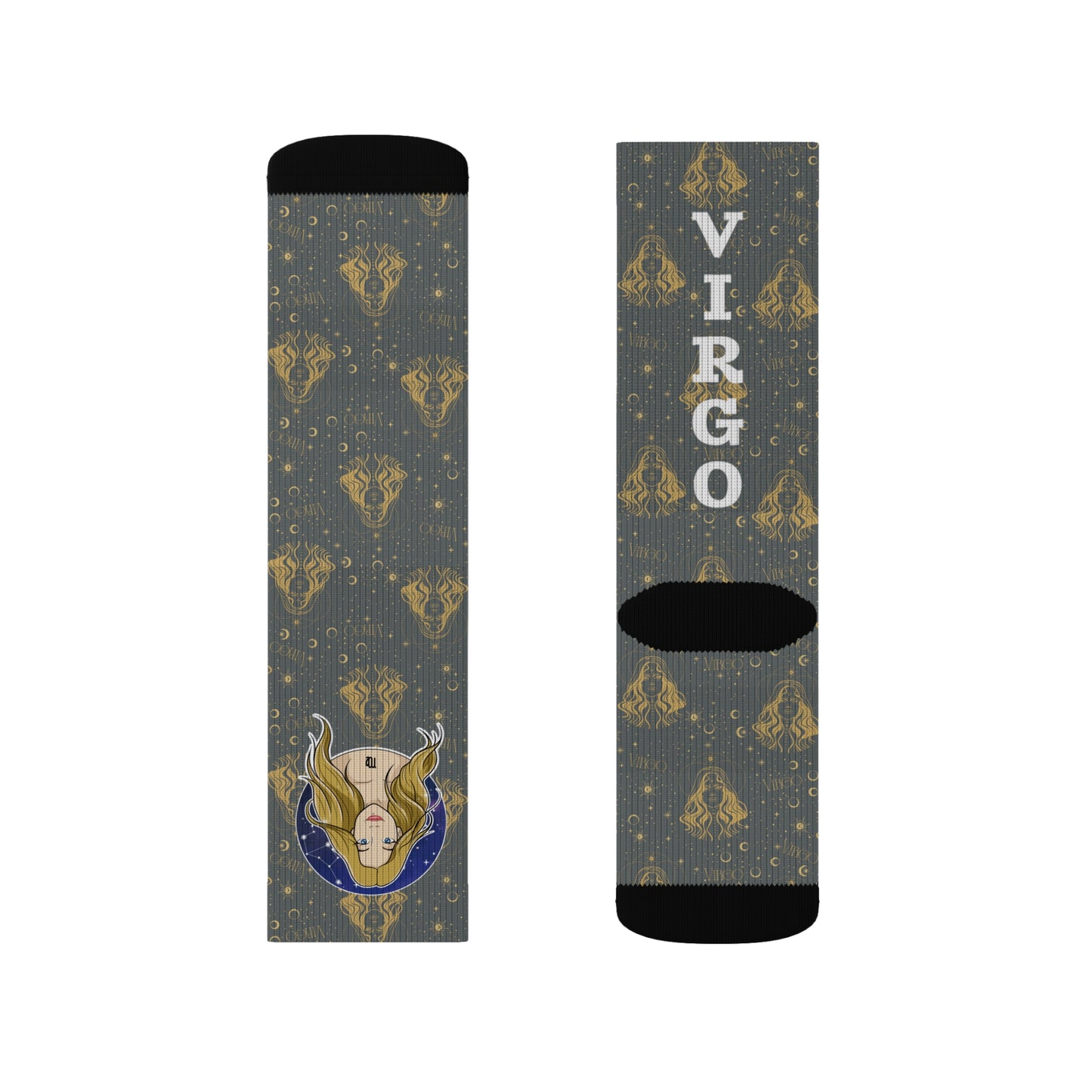 Virgo Socks (Dark Grey)