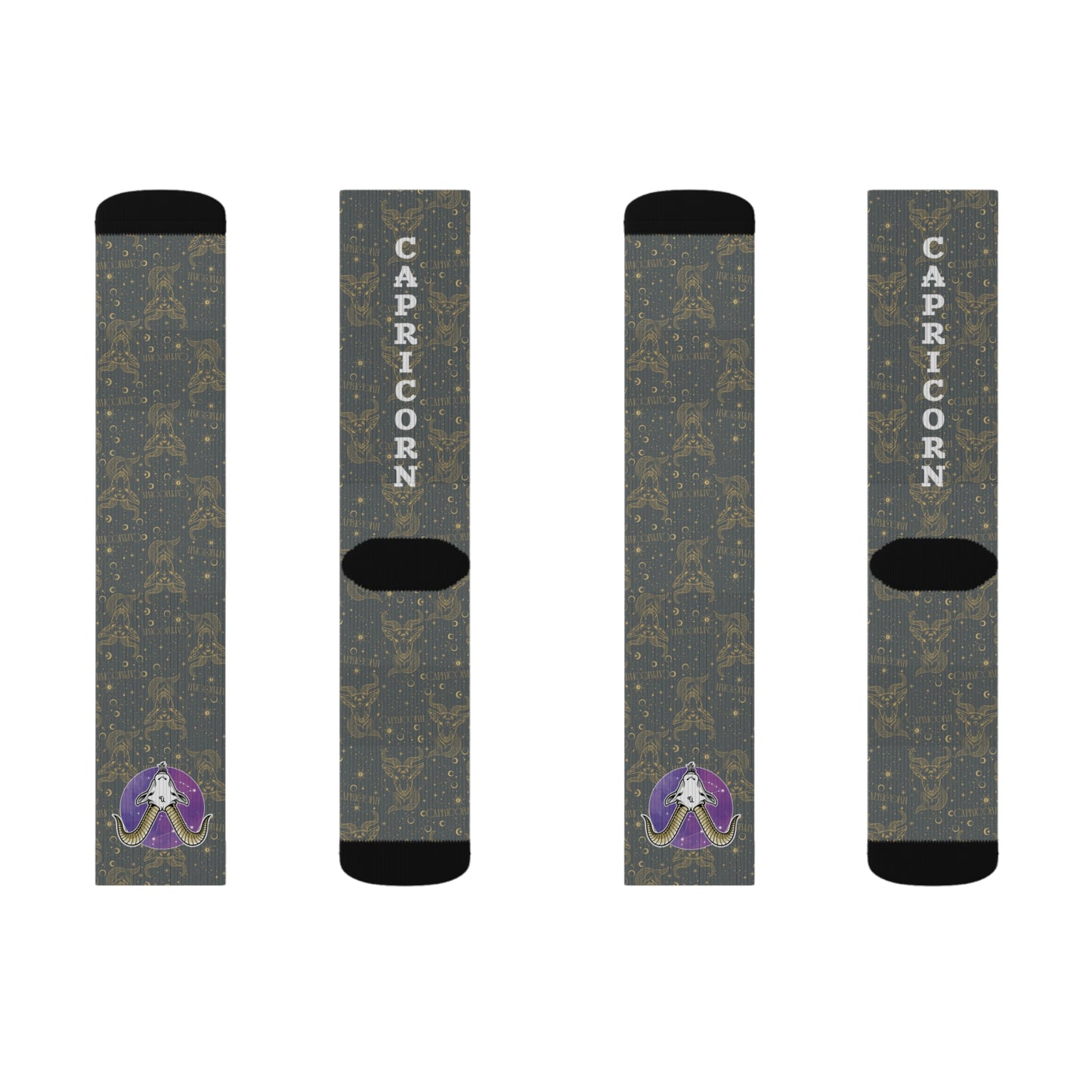 Capricorn Socks (Dark Grey)