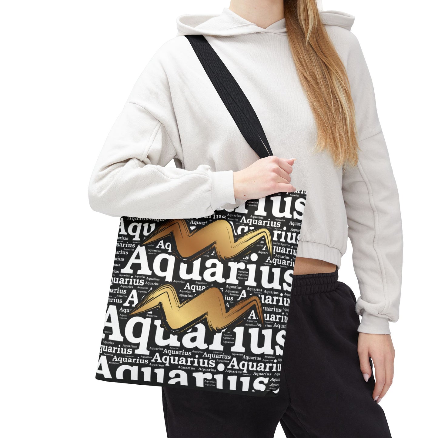 Aquarius Zodiac Tote Bag