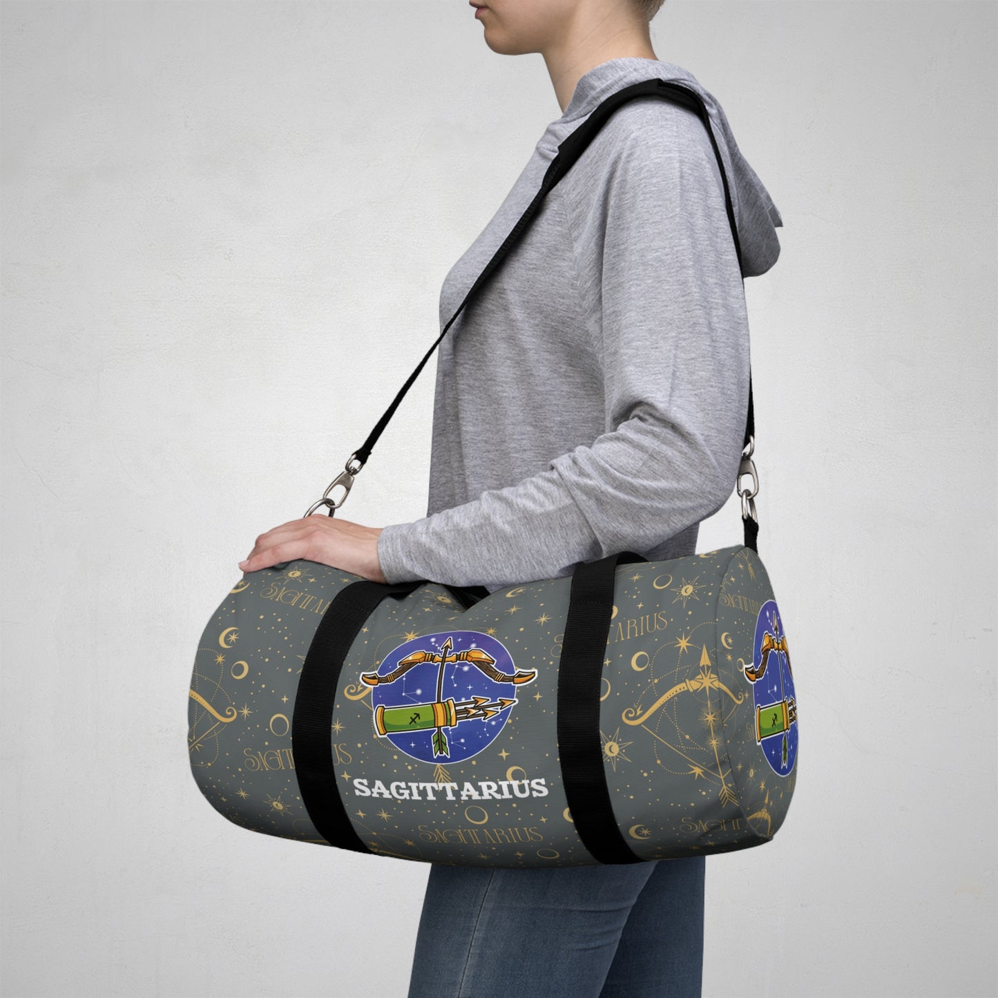 Sagittarius Duffel Bag (Dark Grey)