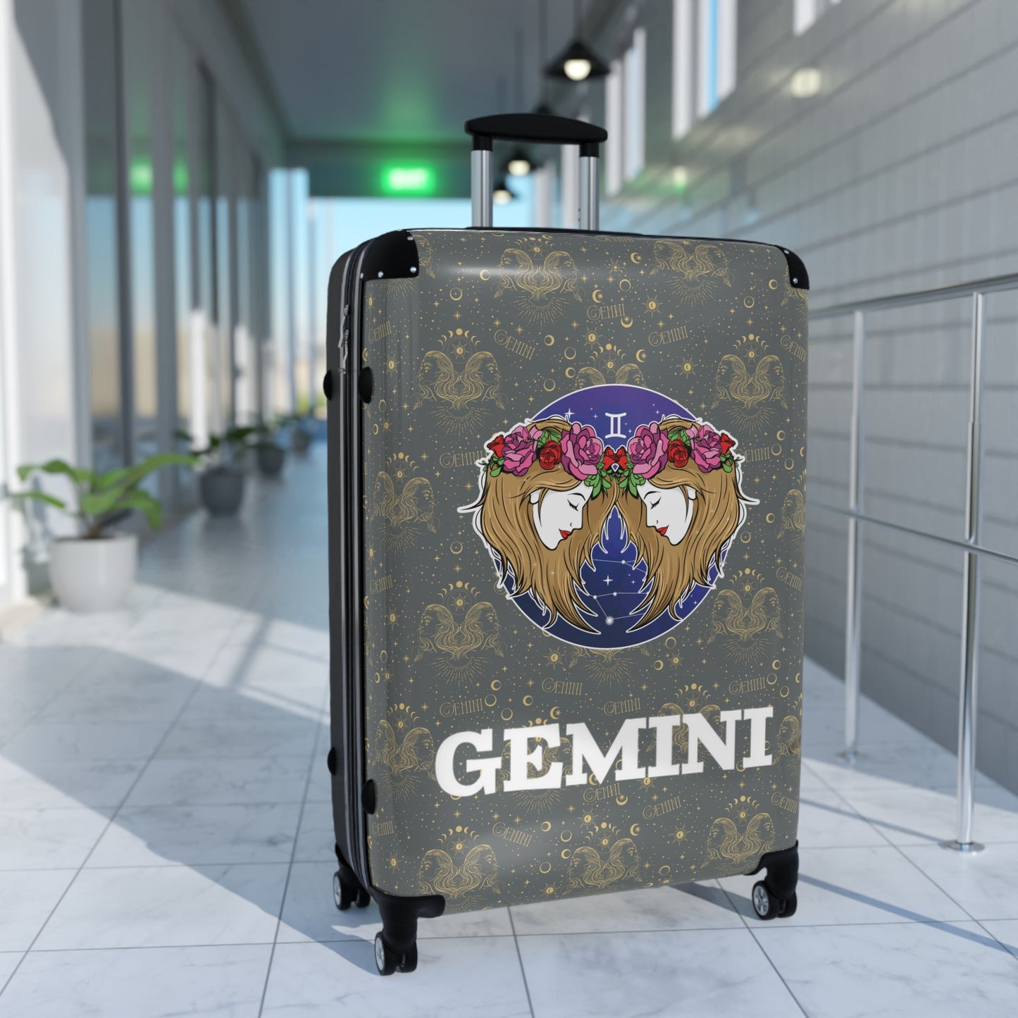 Gemini Suitcases (Dark Grey)