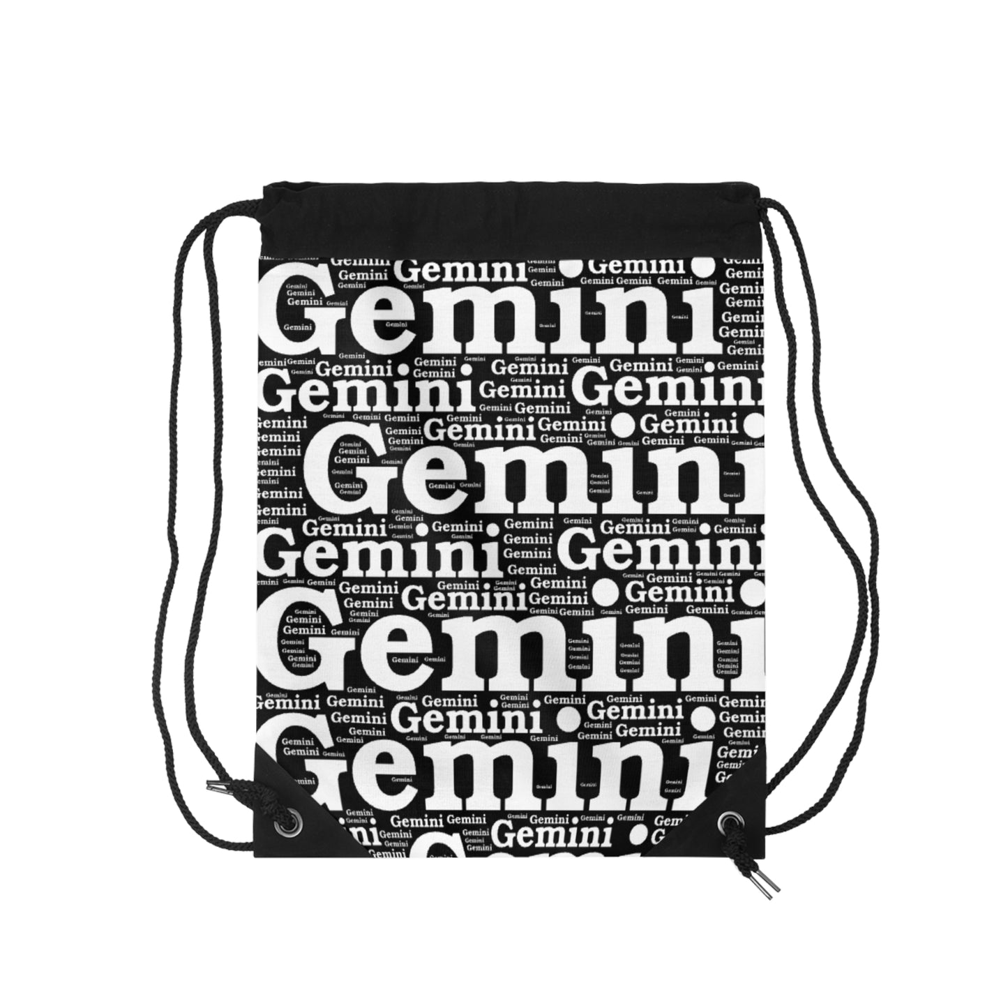 Gemini Zodiac Drawstring Bag