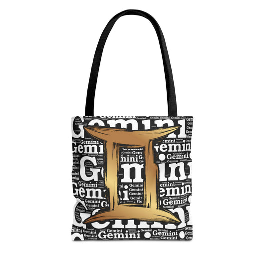 Gemini Zodiac Tote Bag