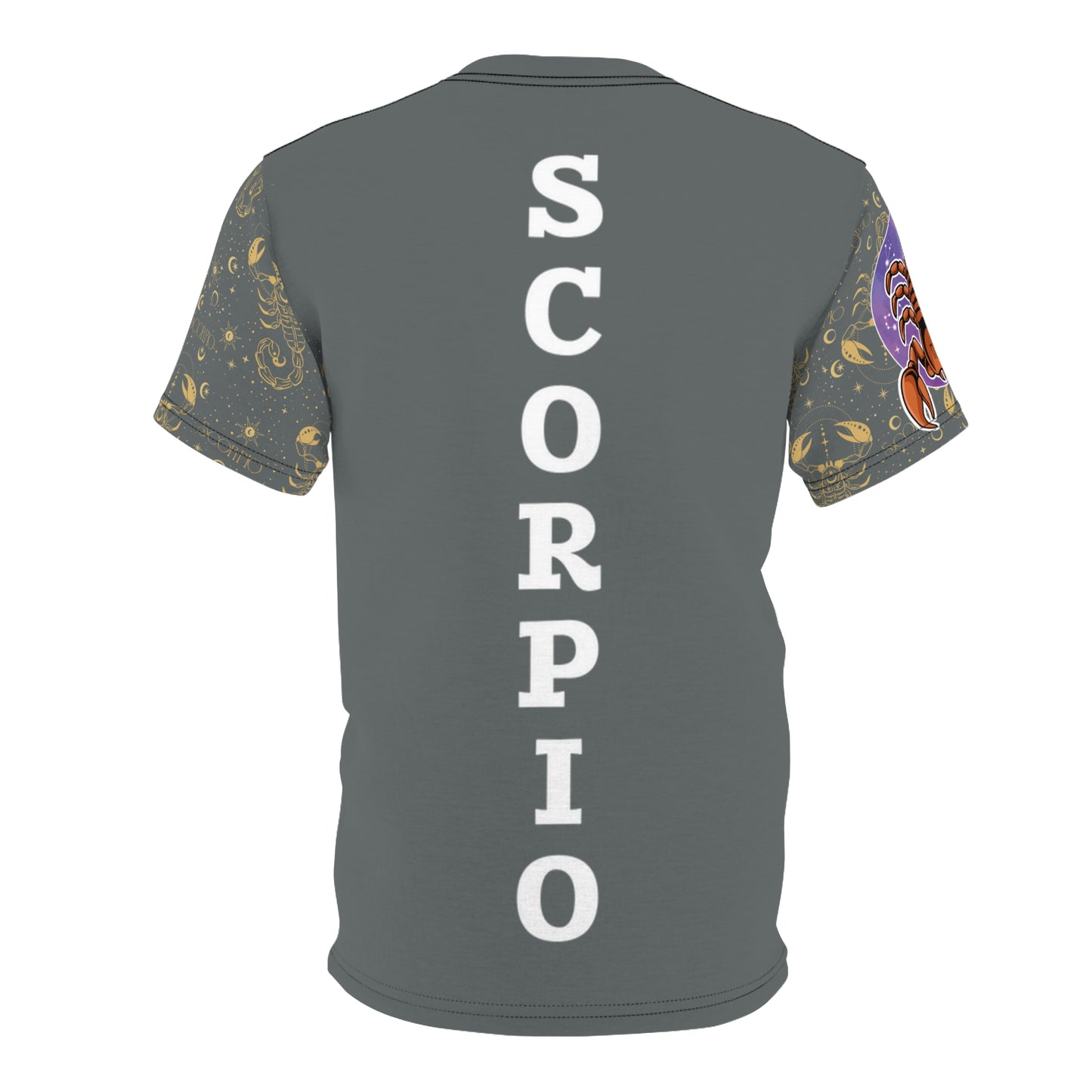Scorpio Unisex Cut & Sew Tee (Dark Grey)