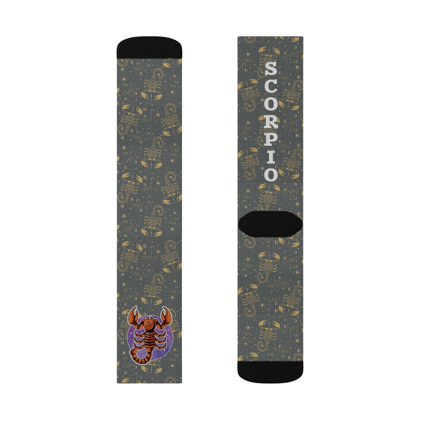 Scorpio Socks (Dark Grey)