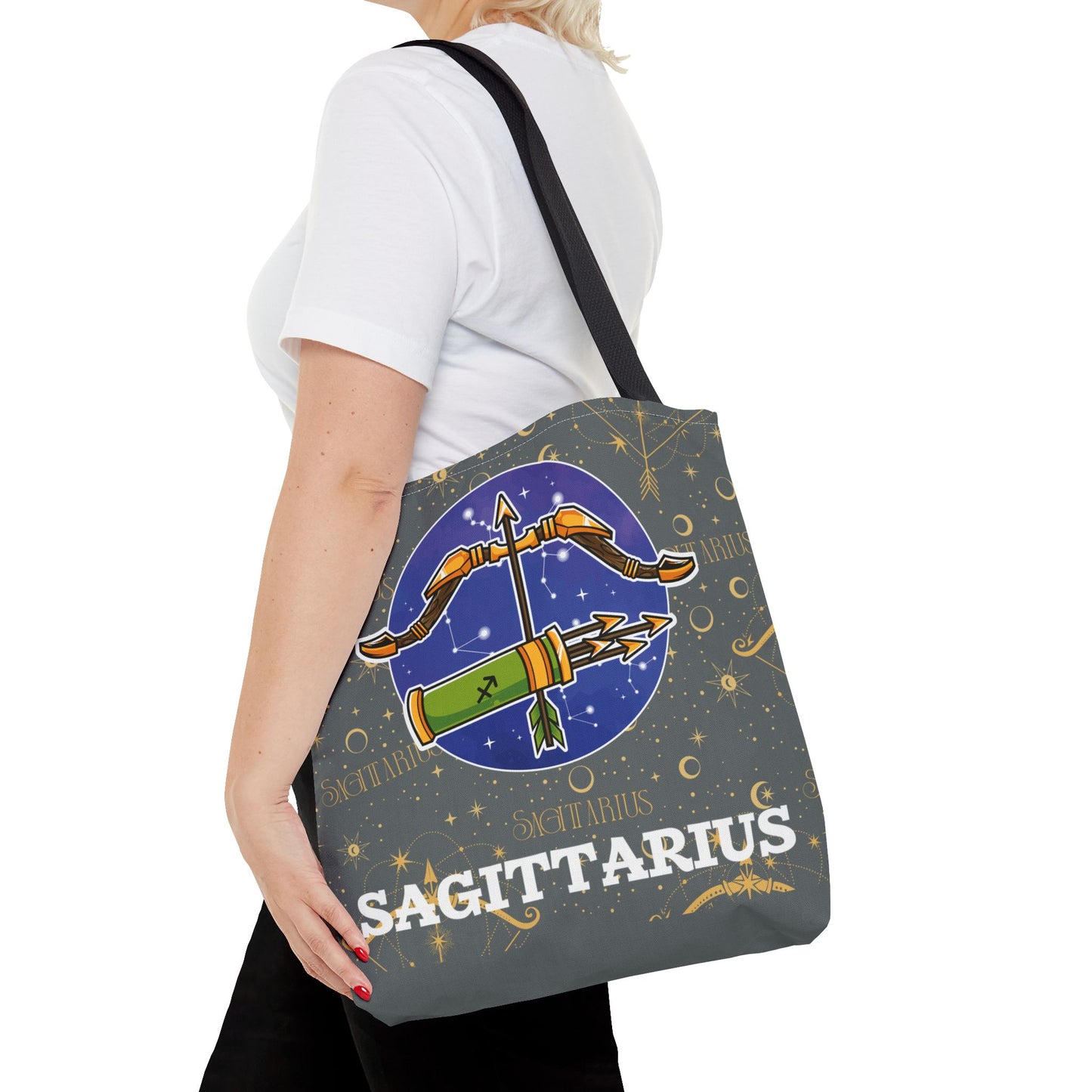 Sagittarius Tote Bag (Dark Grey)