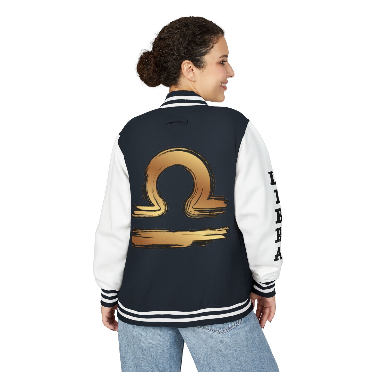 Stylish Libra Letterman Jacket, Unisex Varsity Jacket for Astrology Lovers, Cool Gift for Birthdays, Trendy Outerwear for Any Occasion