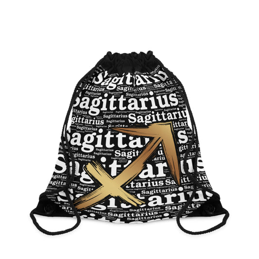 Sagittarius Zodiac Drawstring Bag