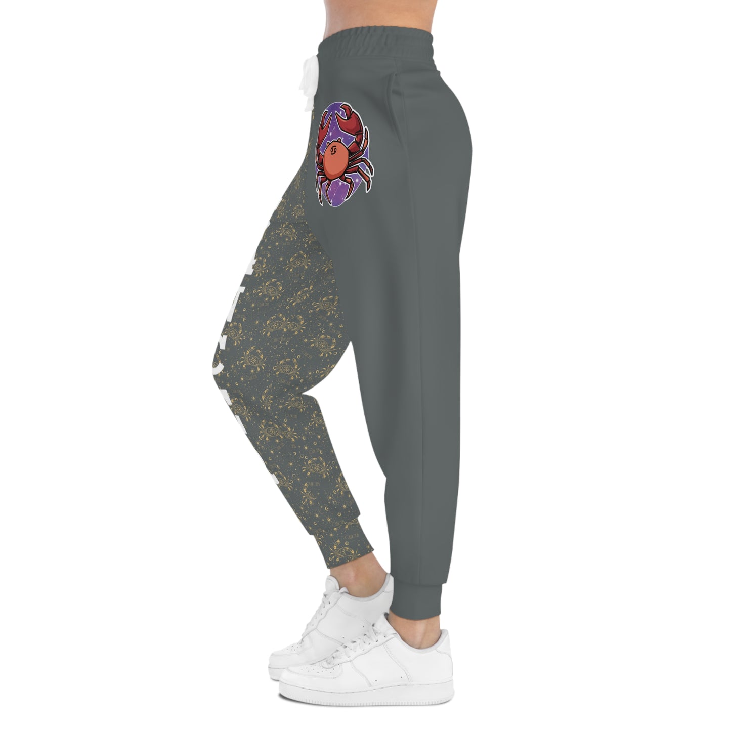 Cancer Athletic Joggers (Dark Grey)