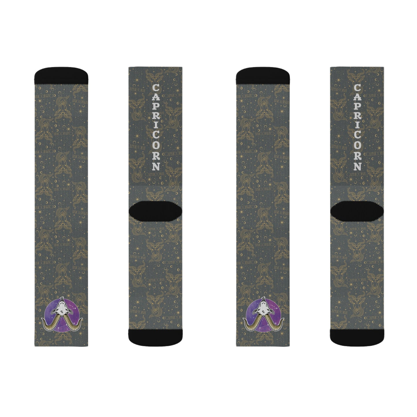 Capricorn Socks (Dark Grey)