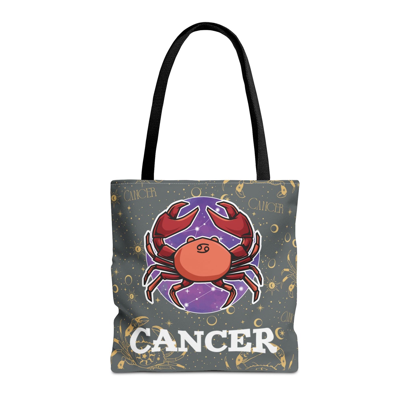 Cancer Tote Bag (Dark Grey)