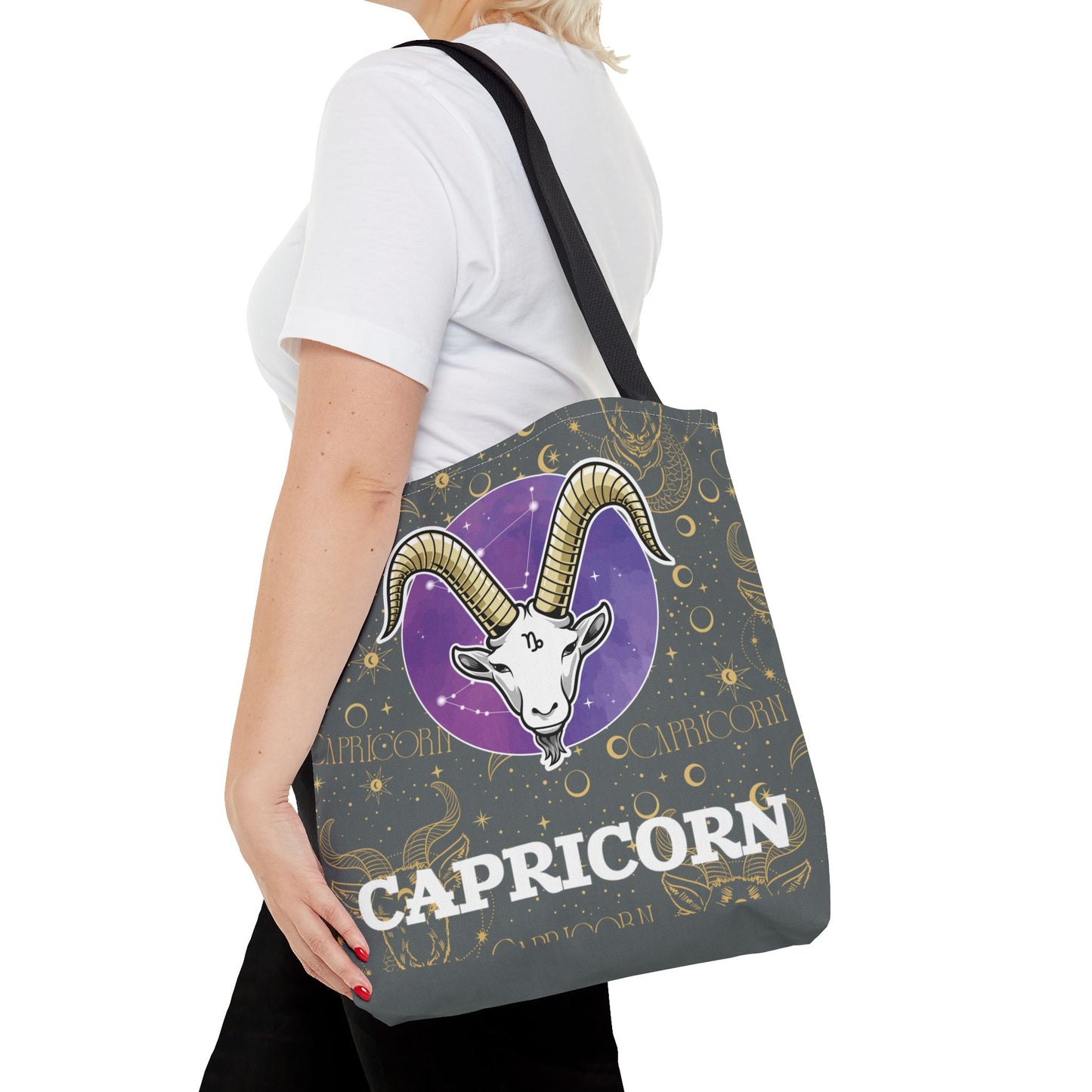 Capricorn Tote Bag (Dark Grey)