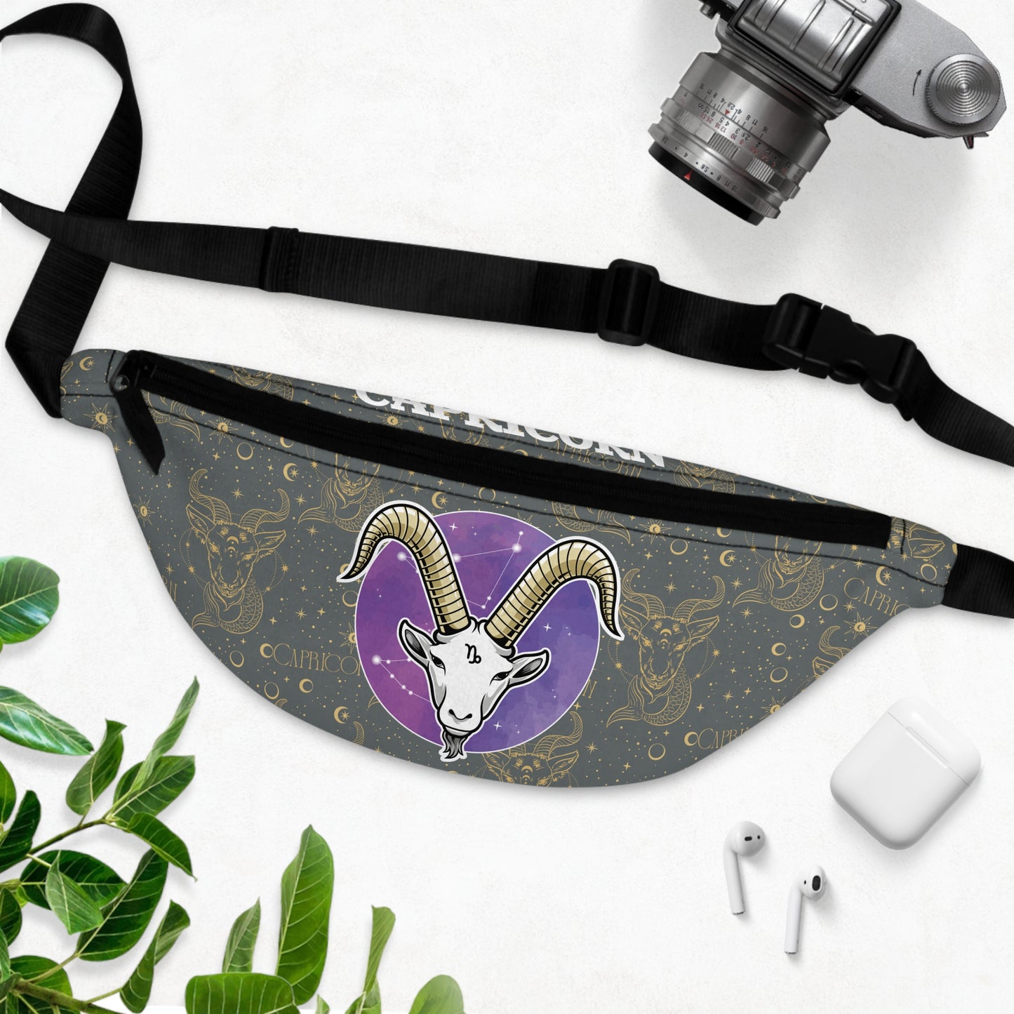 Capricorn Fanny Pack (Dark Grey)