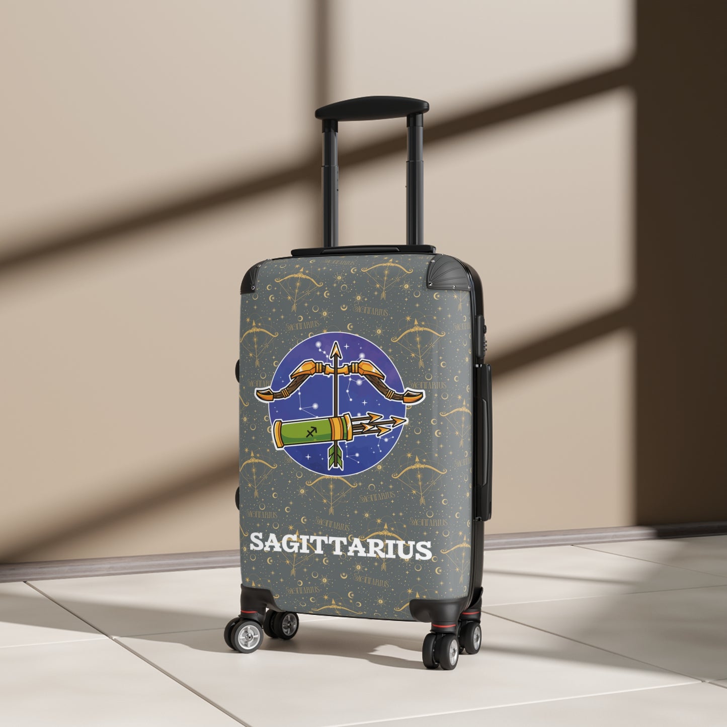 Sagittarius Suitcases (Dark Grey)