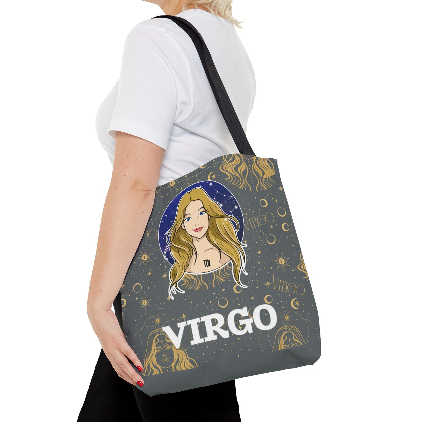 Virgo Tote Bag (Dark Grey)