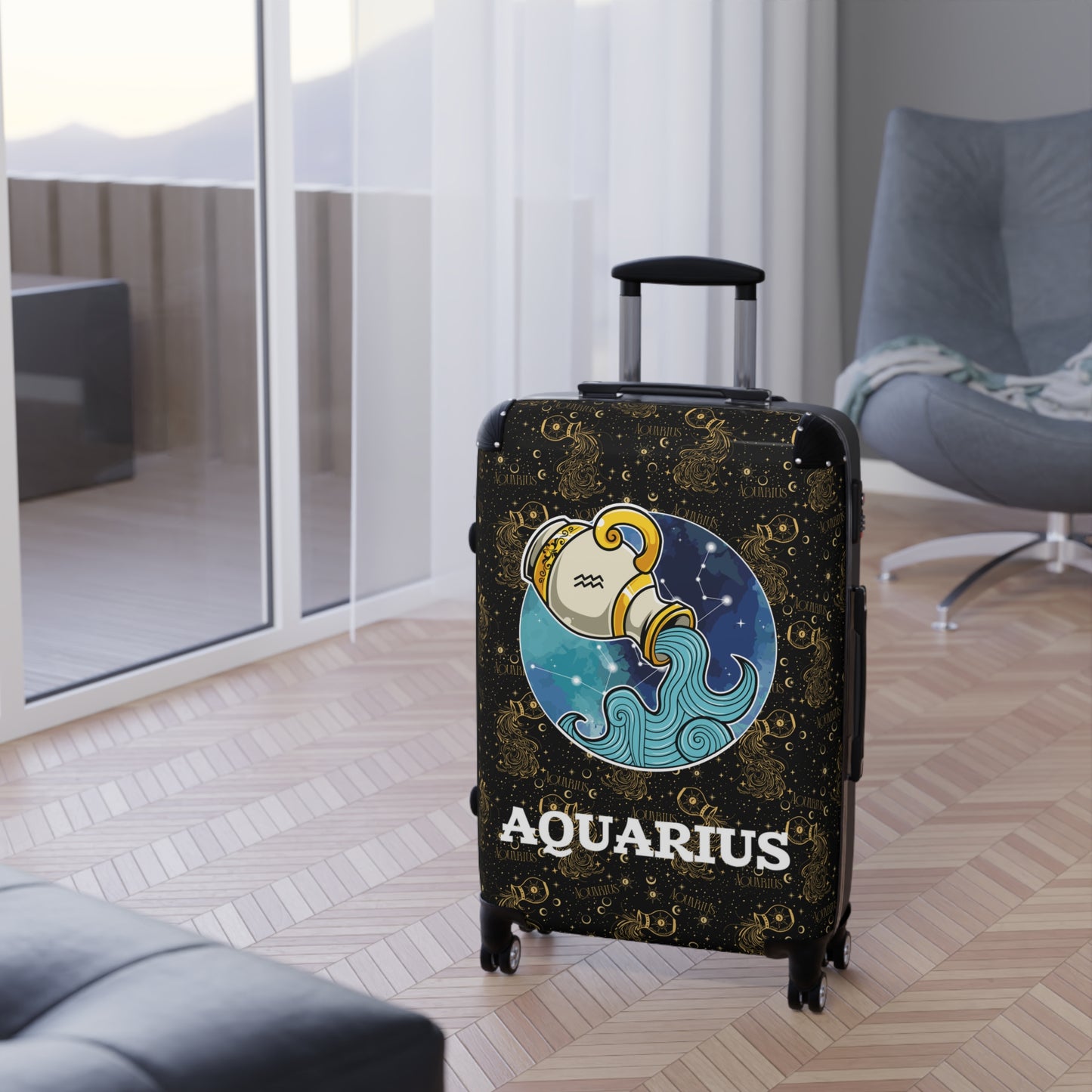 Aquarius Suitcases