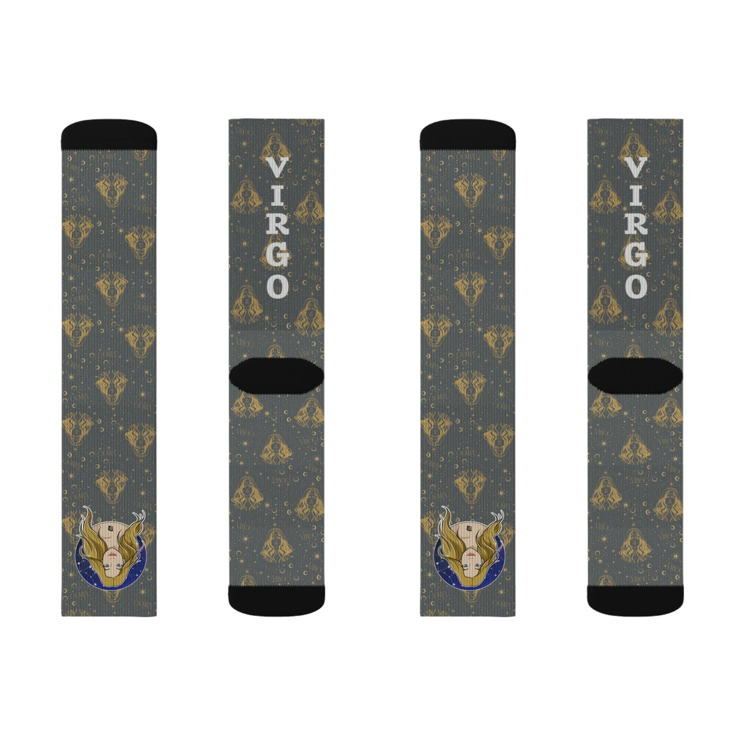 Virgo Socks (Dark Grey)