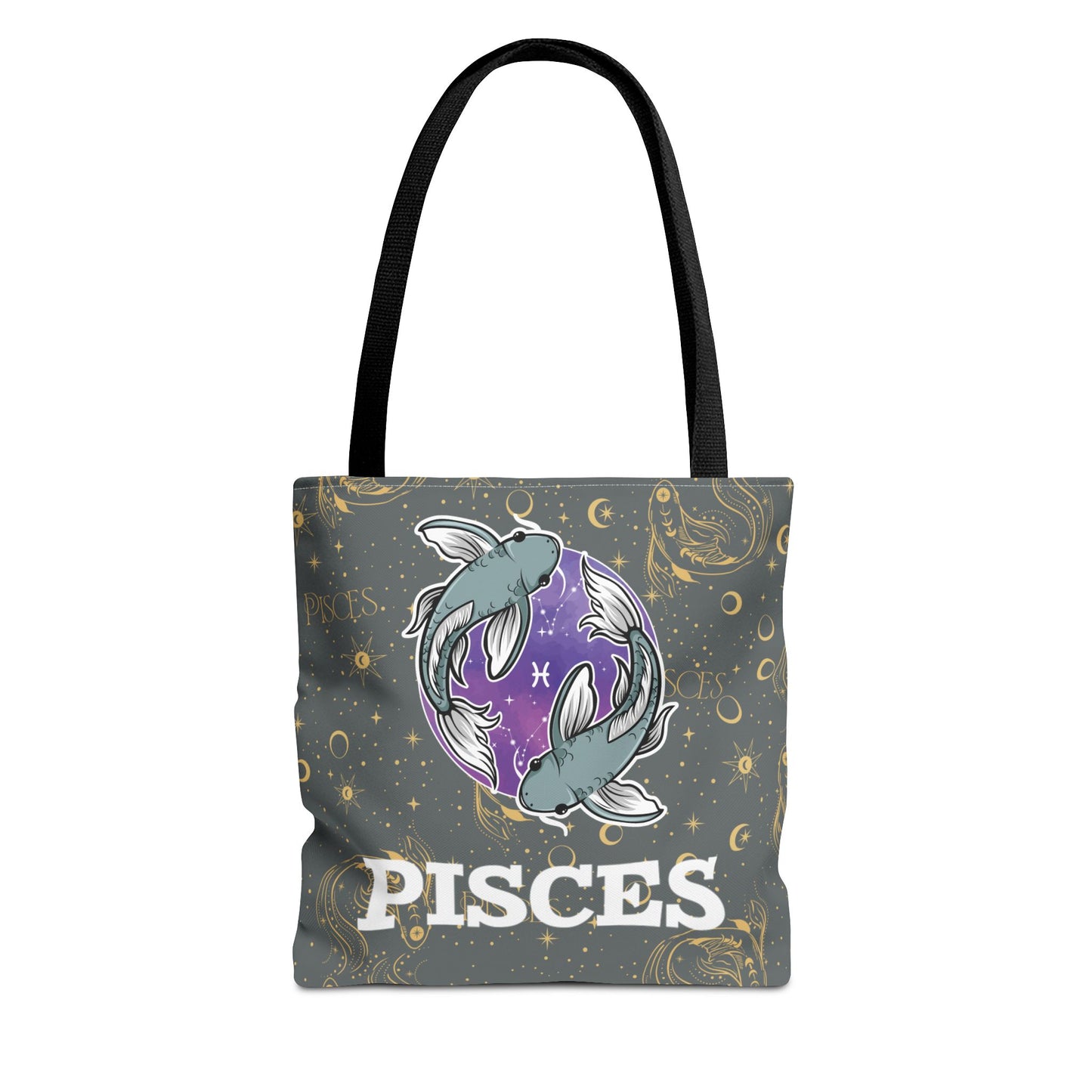 Pisces Tote Bag (Dark Grey)