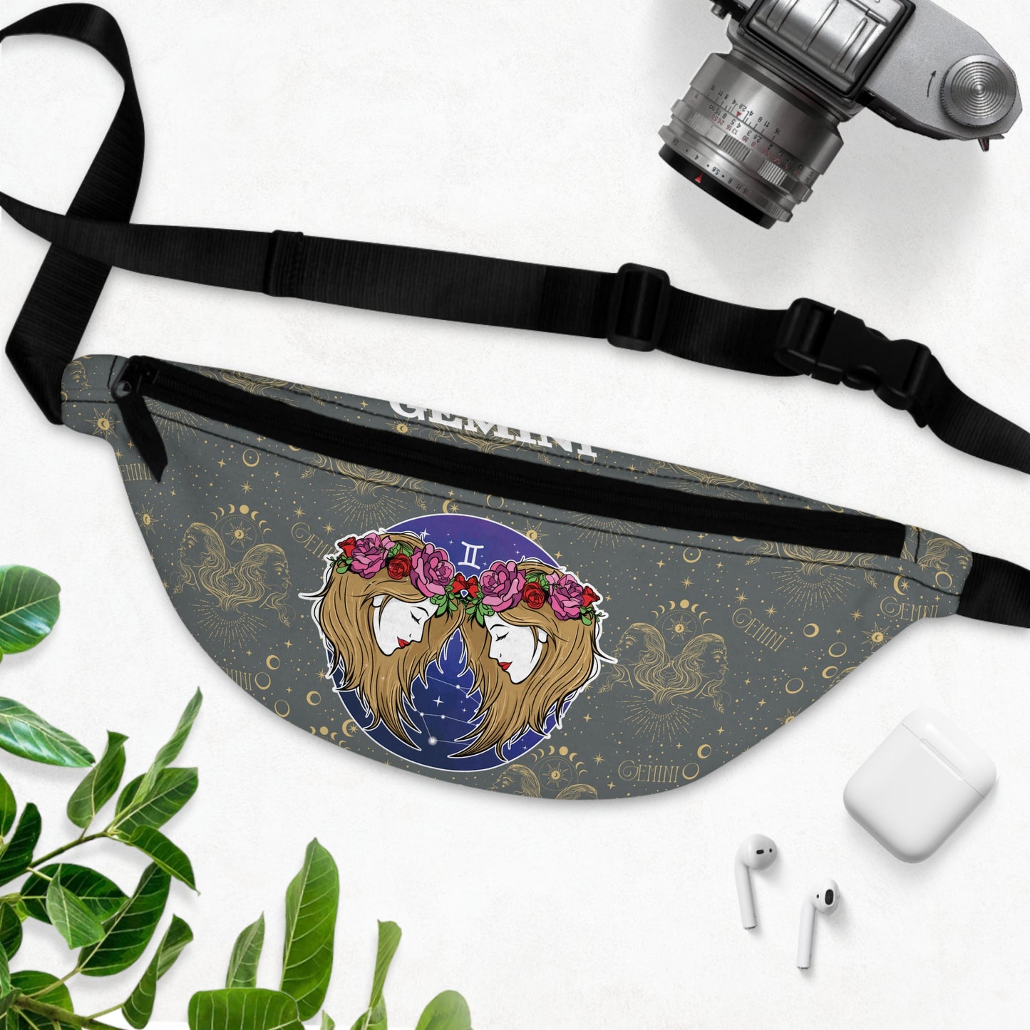 Gemini Fanny Pack (Dark Grey)