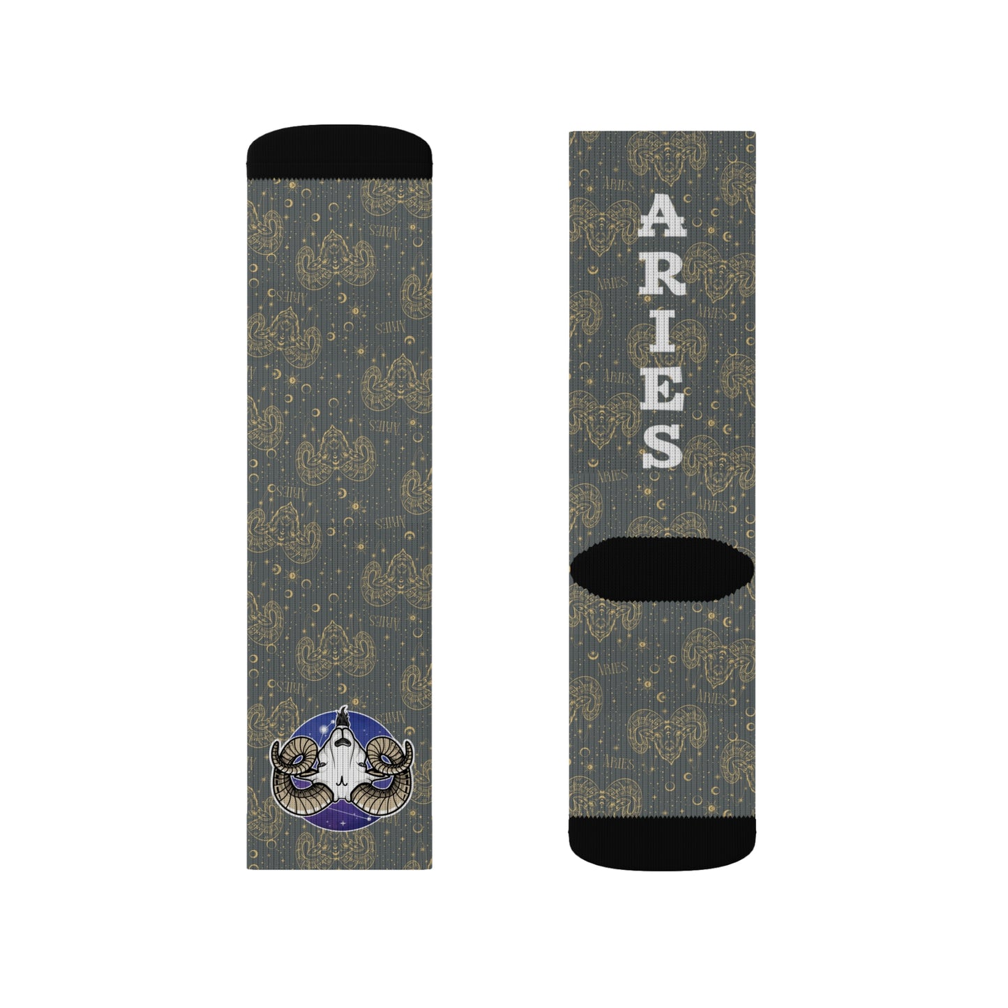 Aries Socks (Dark Grey)